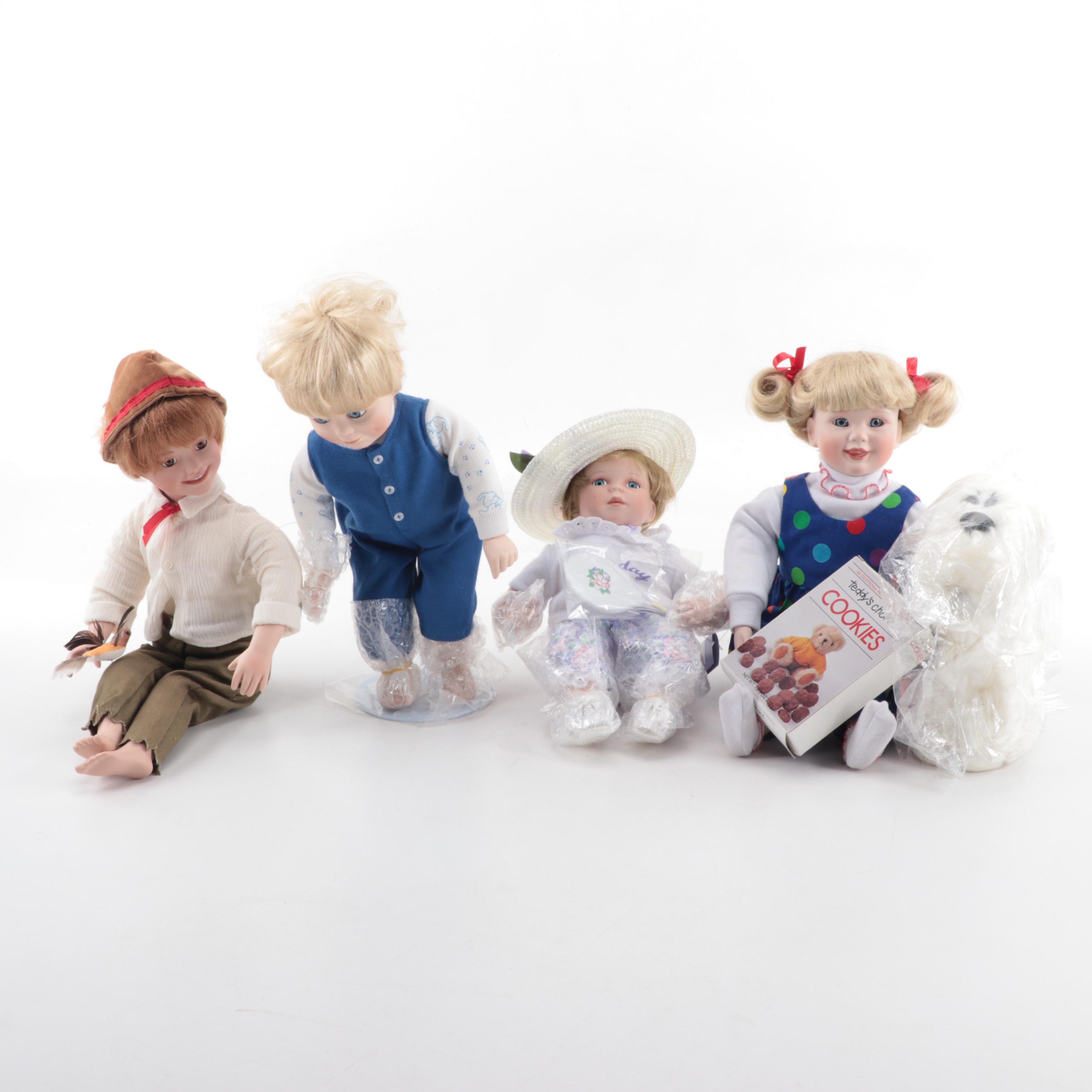 ashton drake porcelain dolls 1990