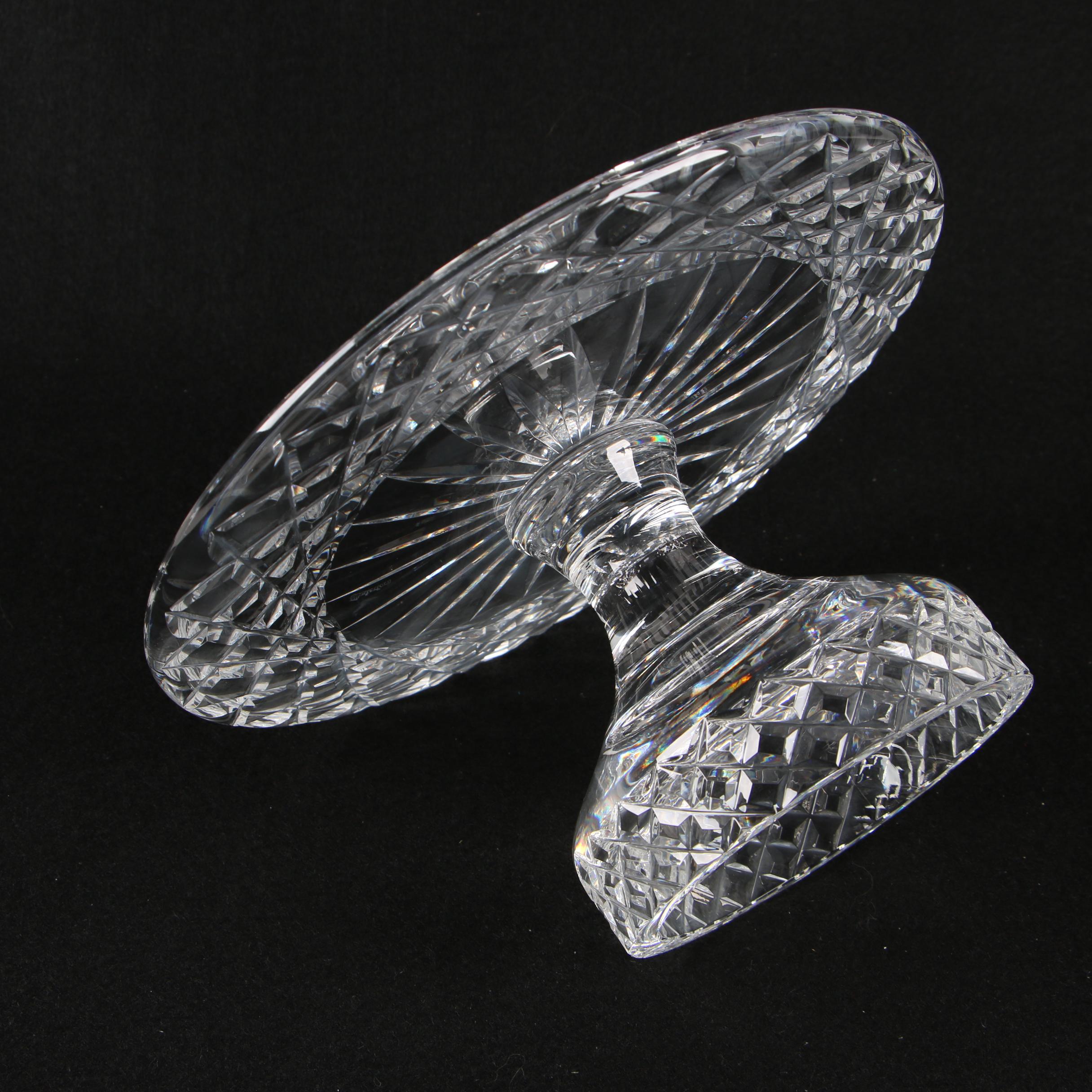 Waterford Crystal Cake Stand EBTH