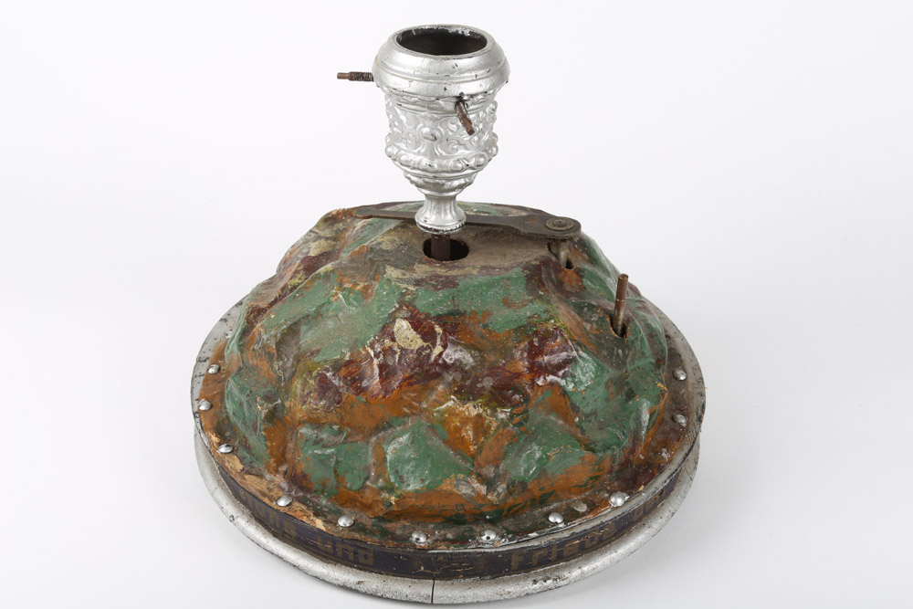 Antique German Musical Rotating Christmas Tree Stand EBTH