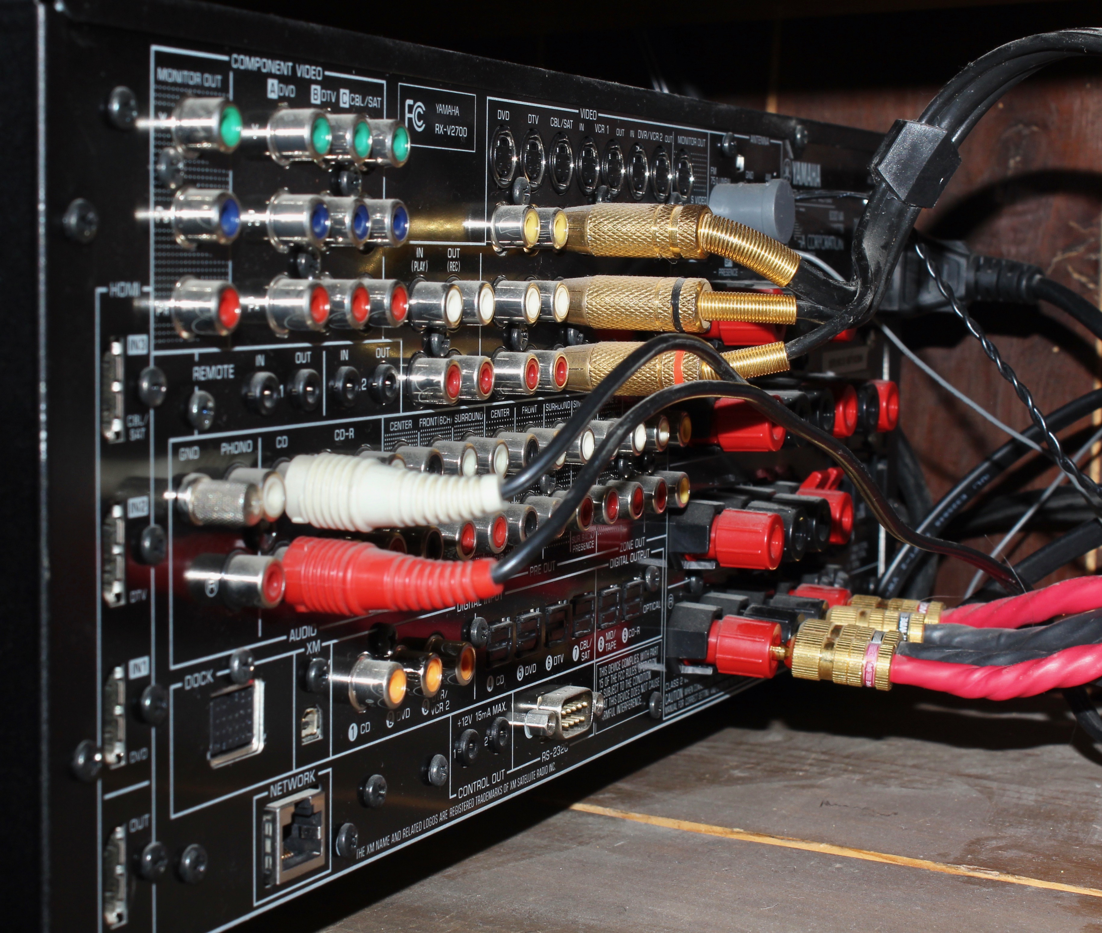 Definitive Technology Super Tower Speakers and Yamaha AV Receiver EBTH