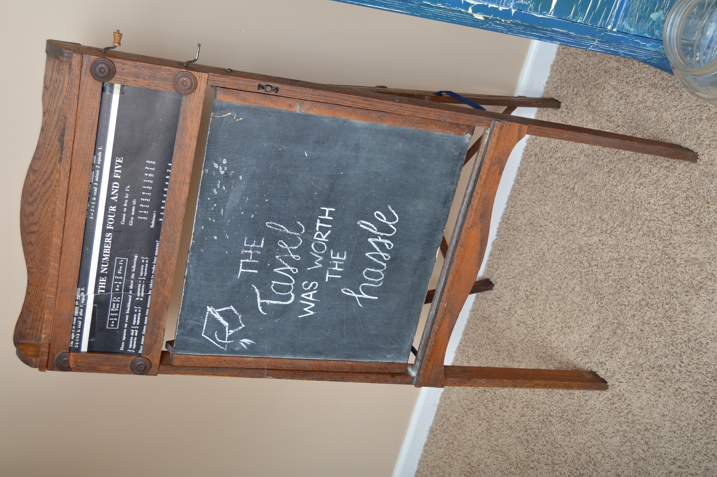 Vintage Easel Chalkboard EBTH
