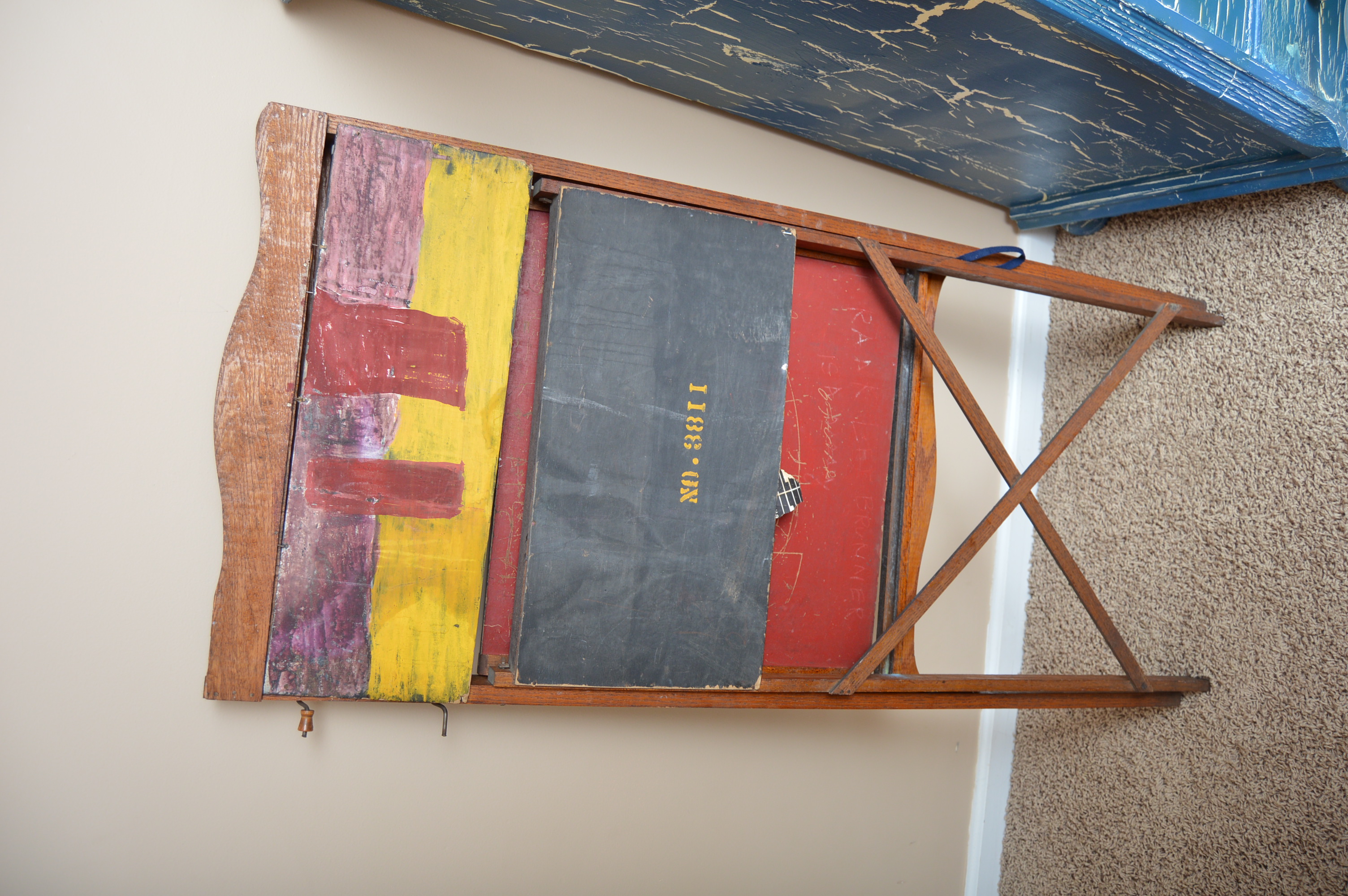 Vintage Easel Chalkboard EBTH