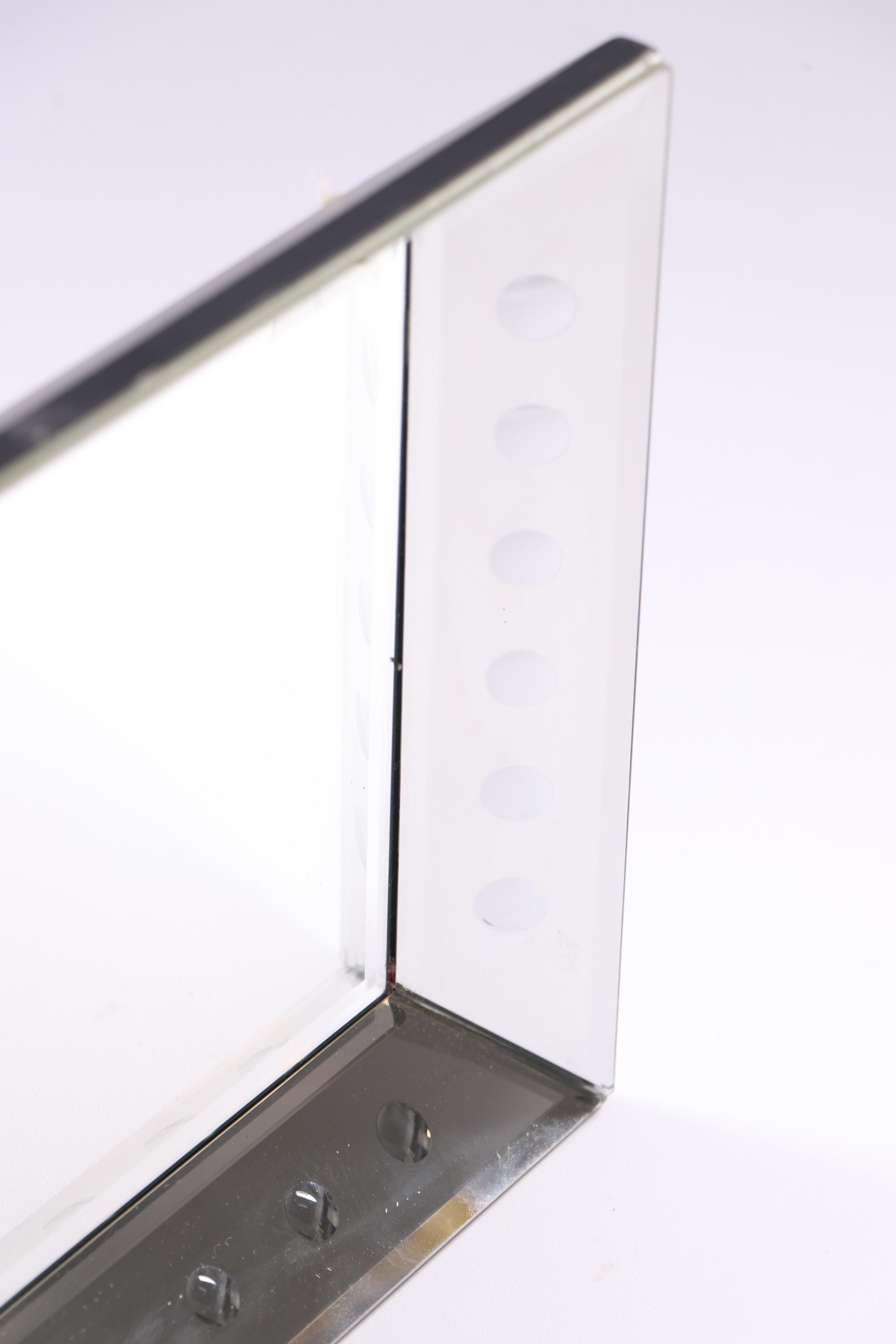 Uttermost Mirrored Tray with Crystal Perfume Bottles including Z