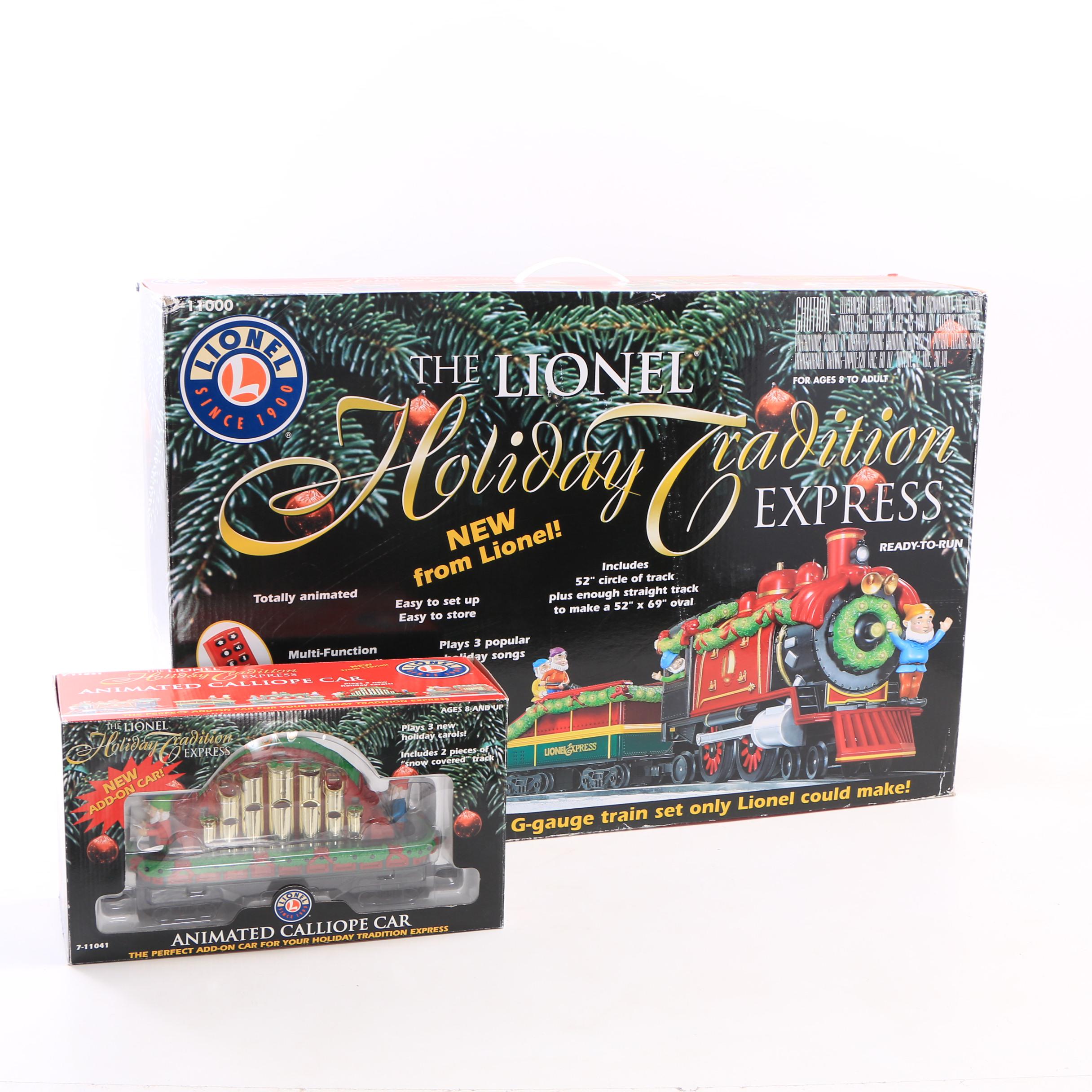 lionel holiday tradition special train set