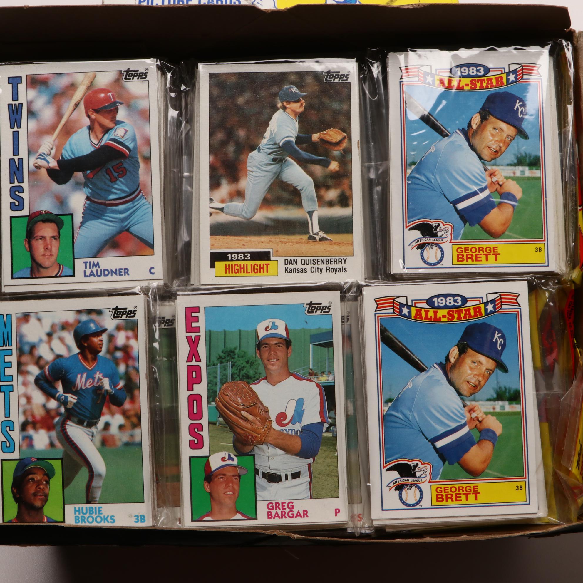 Unopened Baseball Card Boxes and Rack Packs EBTH