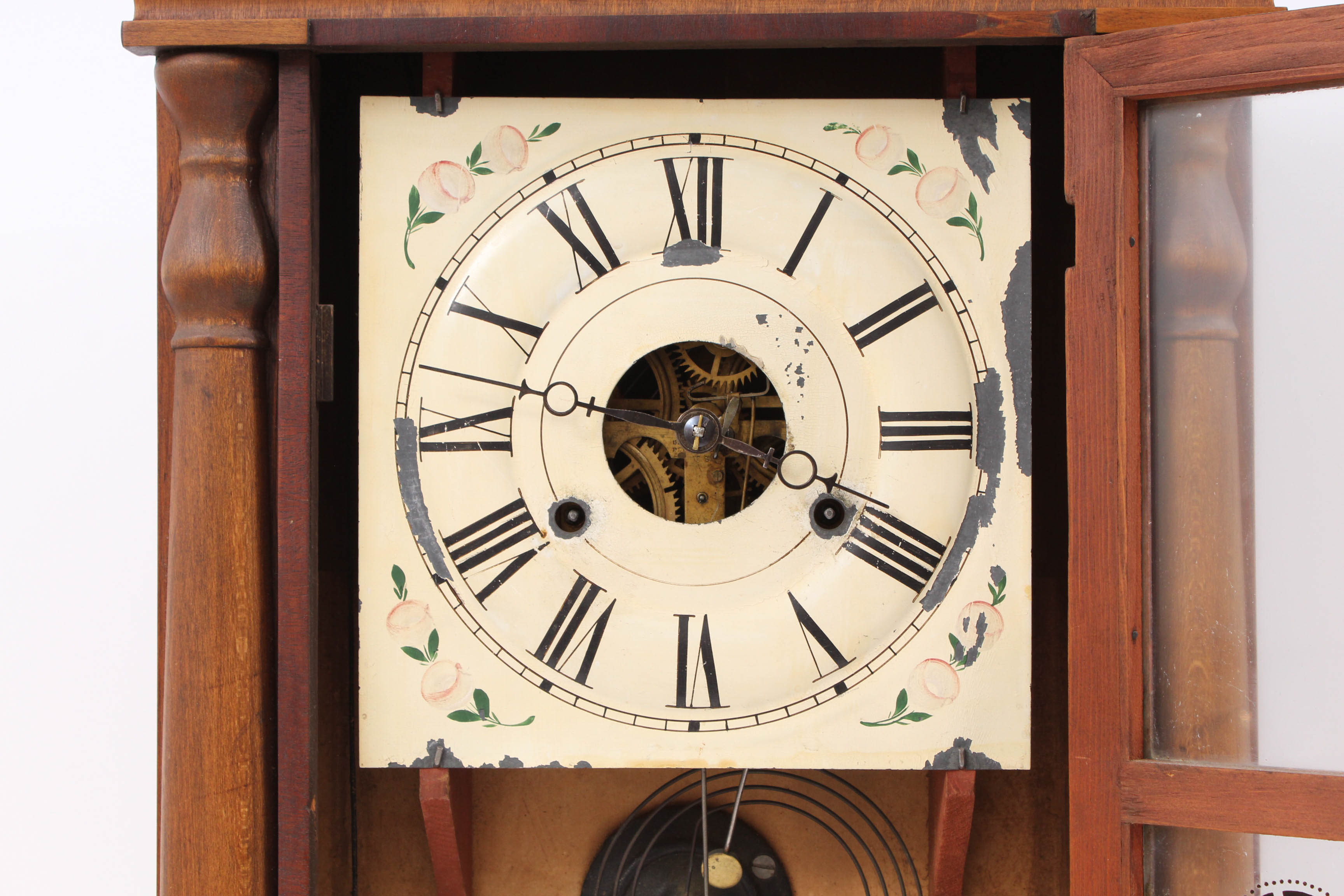 Antique Seth Thomas Weight Driven Wall Clock EBTH