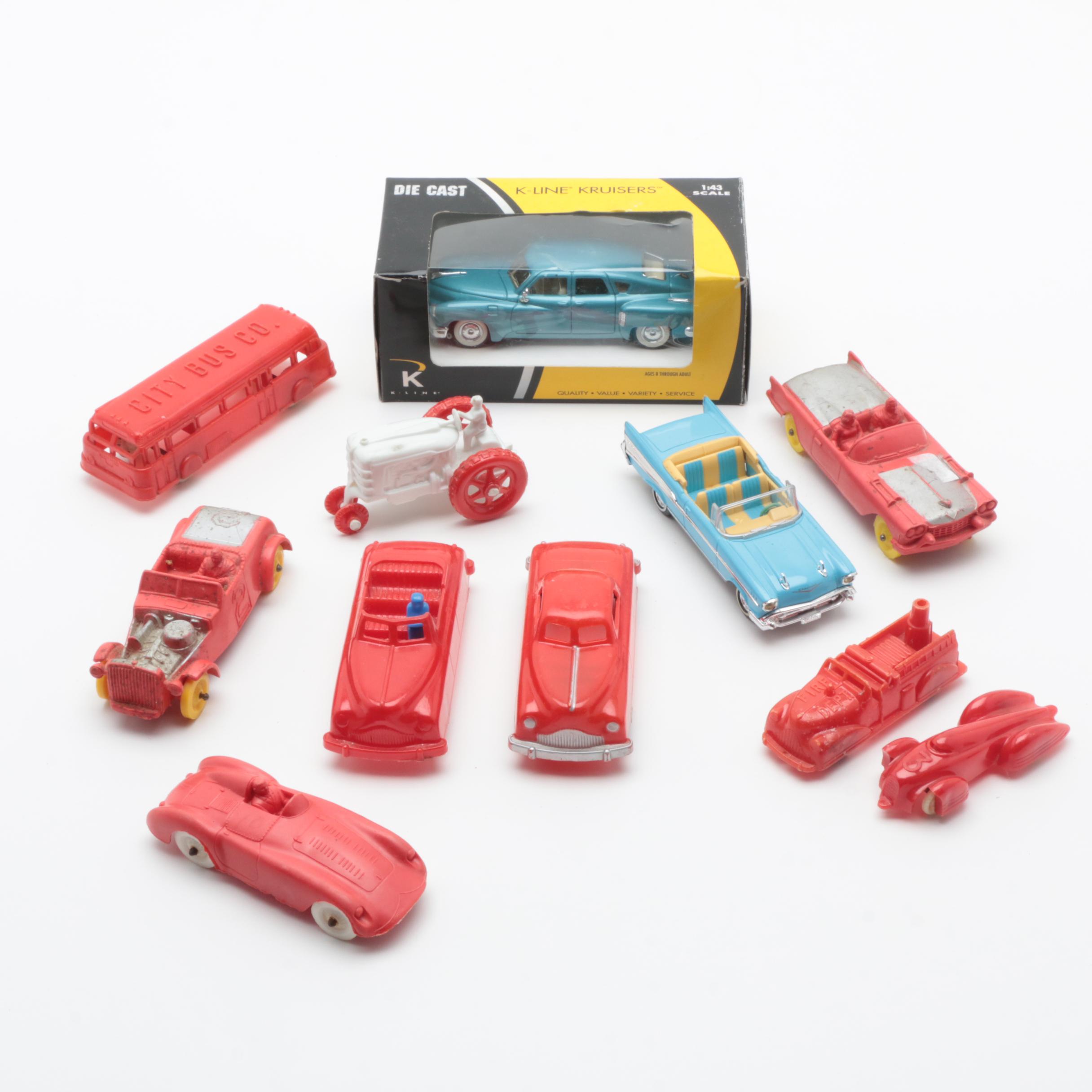 vintage rubber toy cars