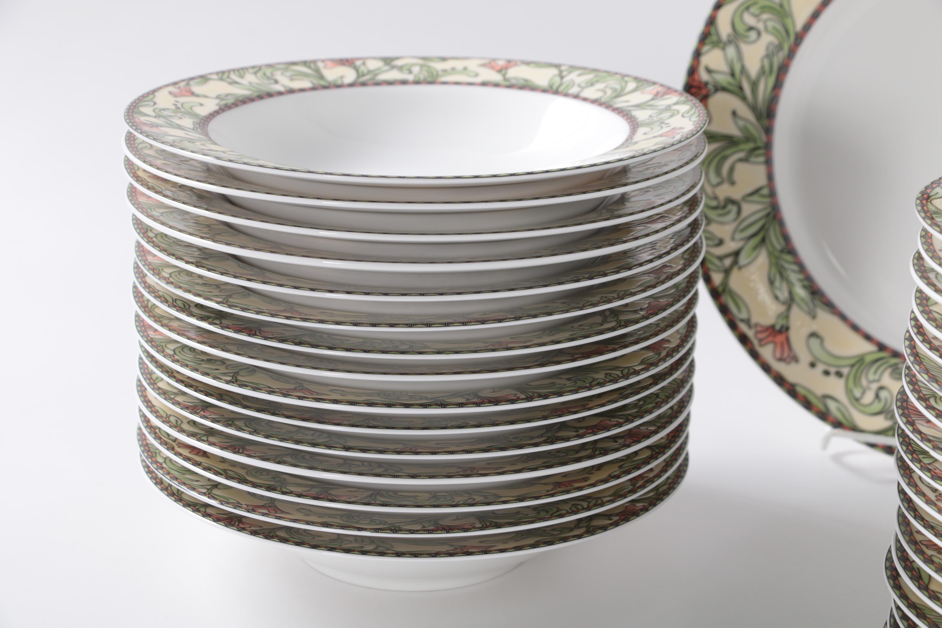 Oneida "Eden" Stoneware Dinnerware c. 1998 EBTH