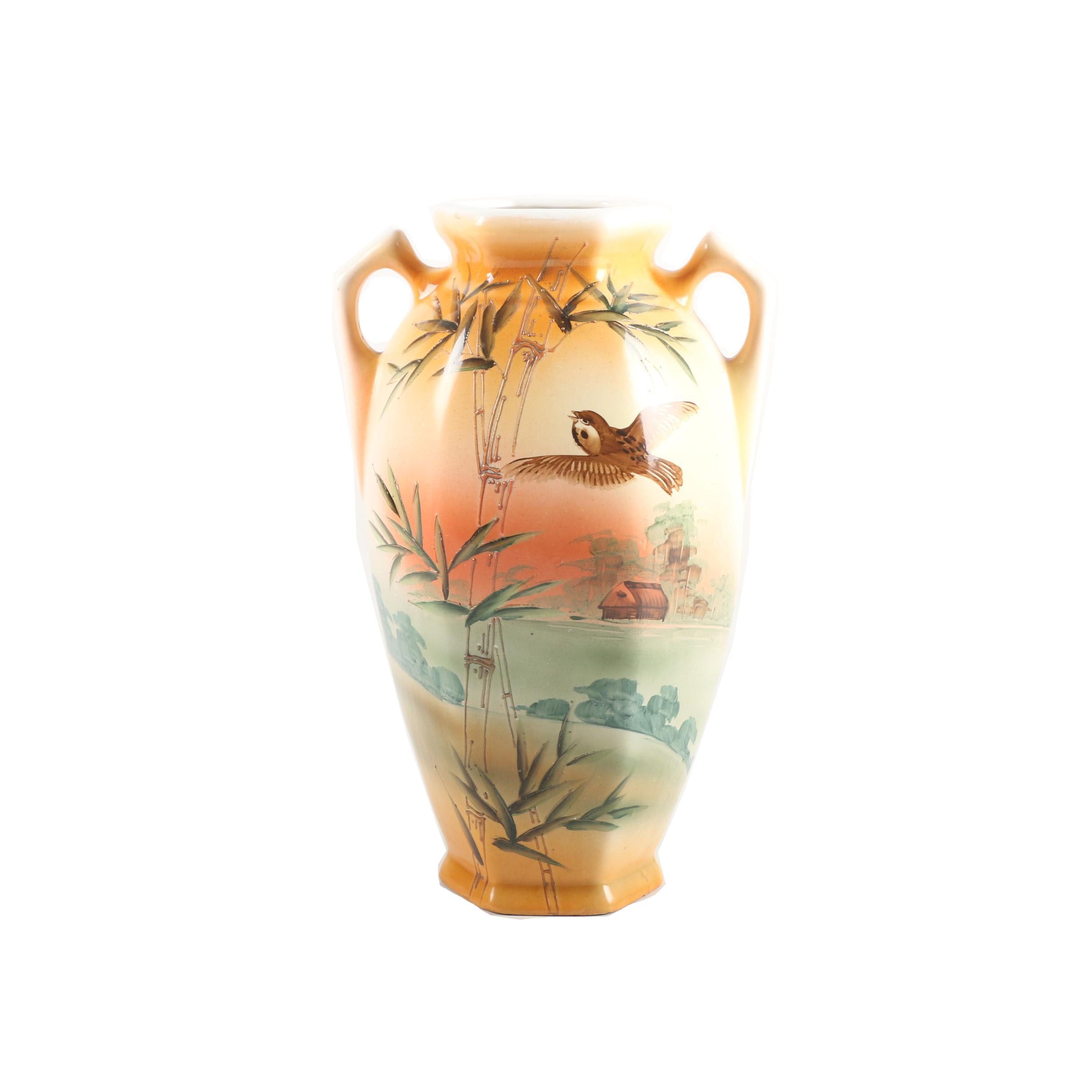 Royal Nippon HandPainted Vase EBTH