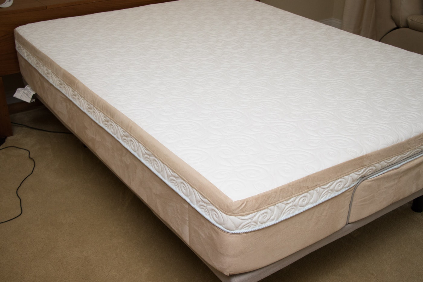 tempurpedic queen mattress firmness control system