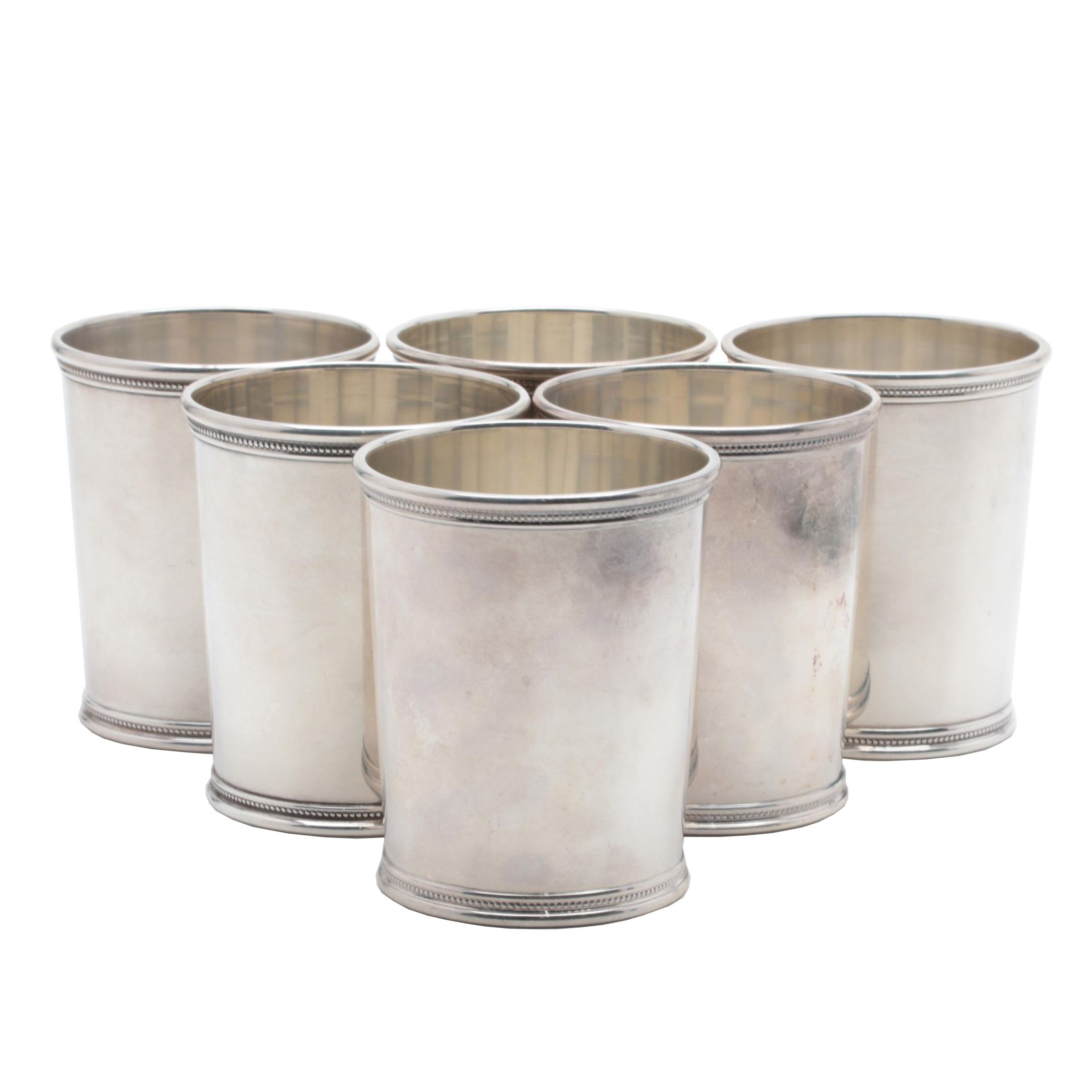 Mark J. Scearce Sterling Silver Presidential Mint Julep Cups EBTH