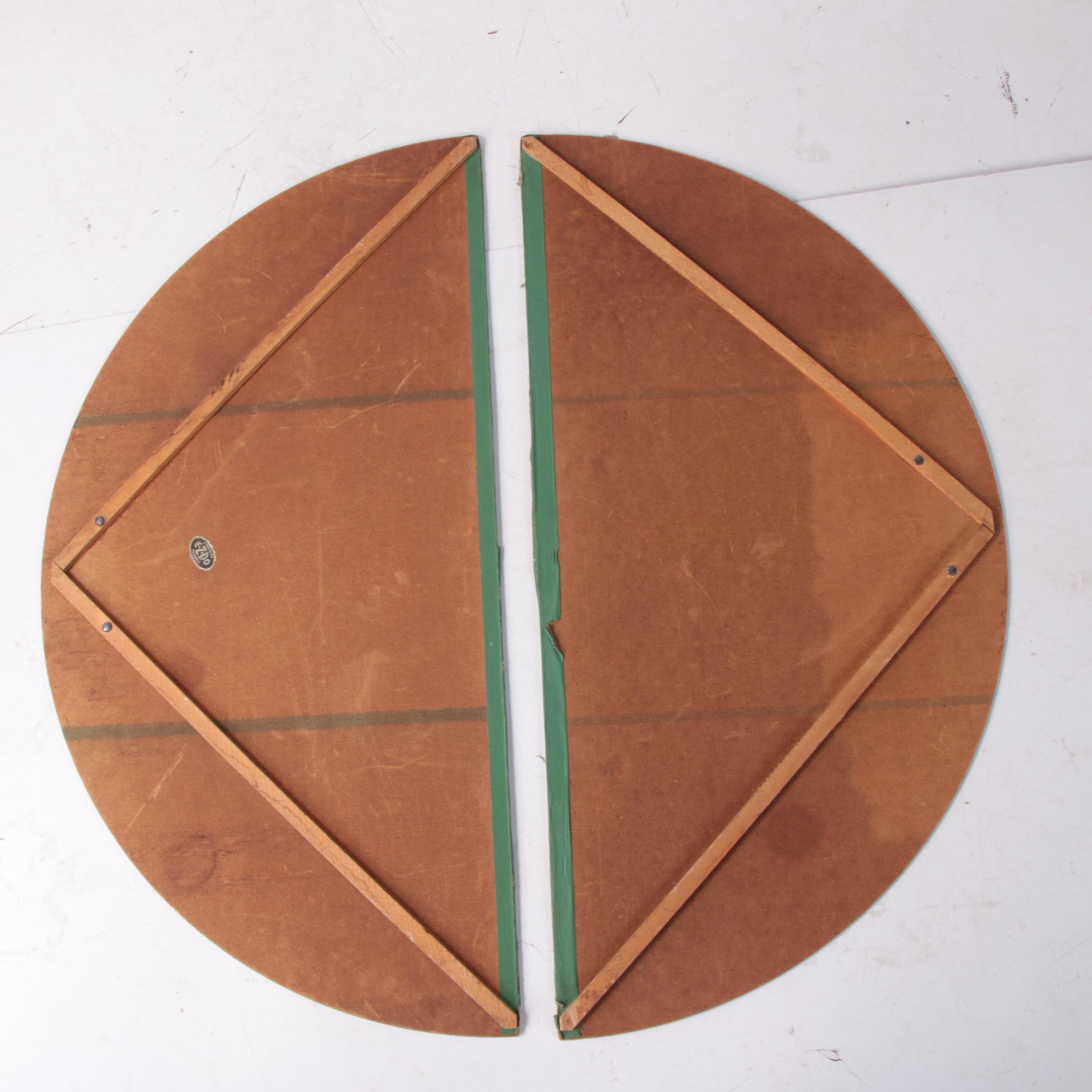 Vintage EZDo Tripoli Game Board with Poker Chips and Cards EBTH