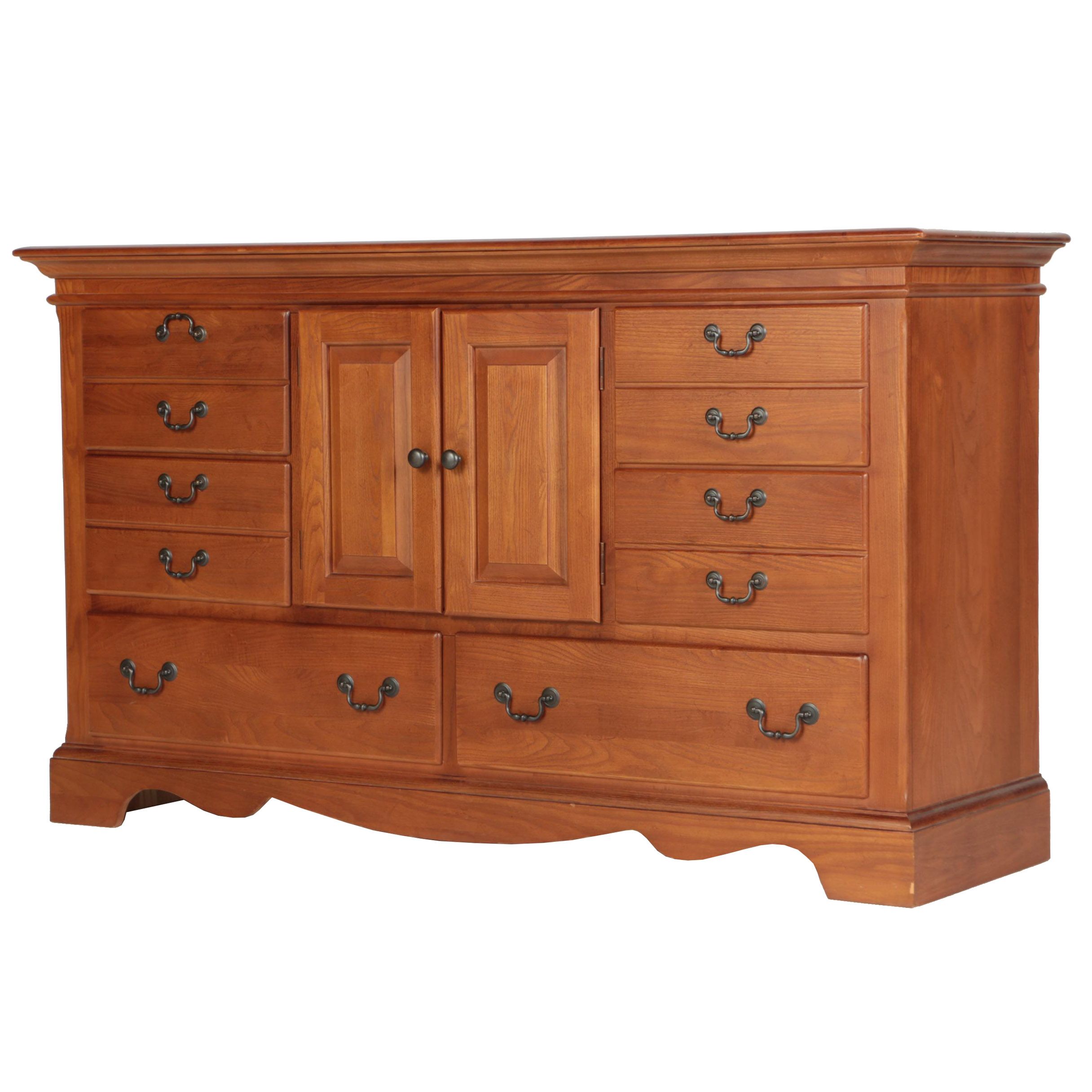 Oak Dresser By Sumter Cabinet Company Late 20th Century Ebth