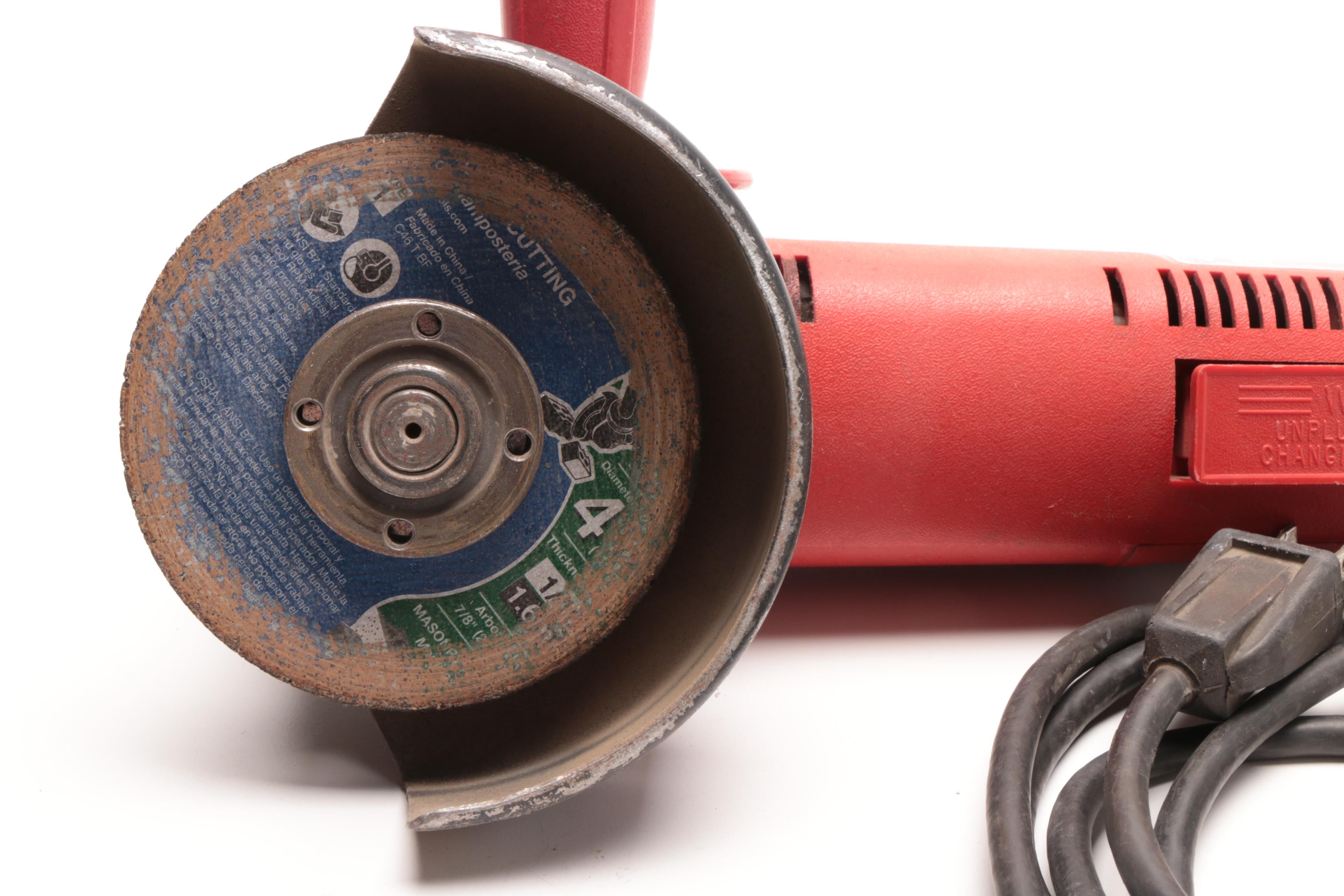 Milwaukee 41/2" Sander Grinder EBTH