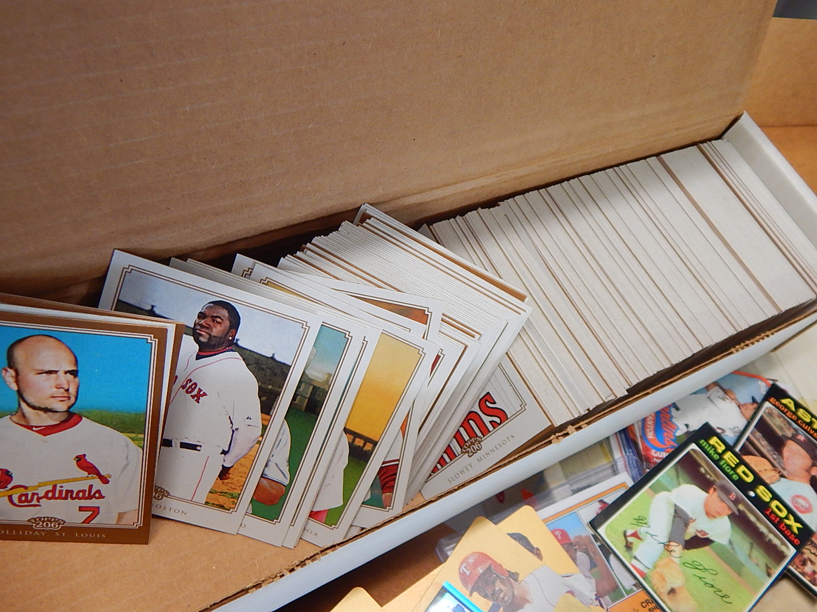 Large Baseball Card Collection with Full and Partial Sets EBTH