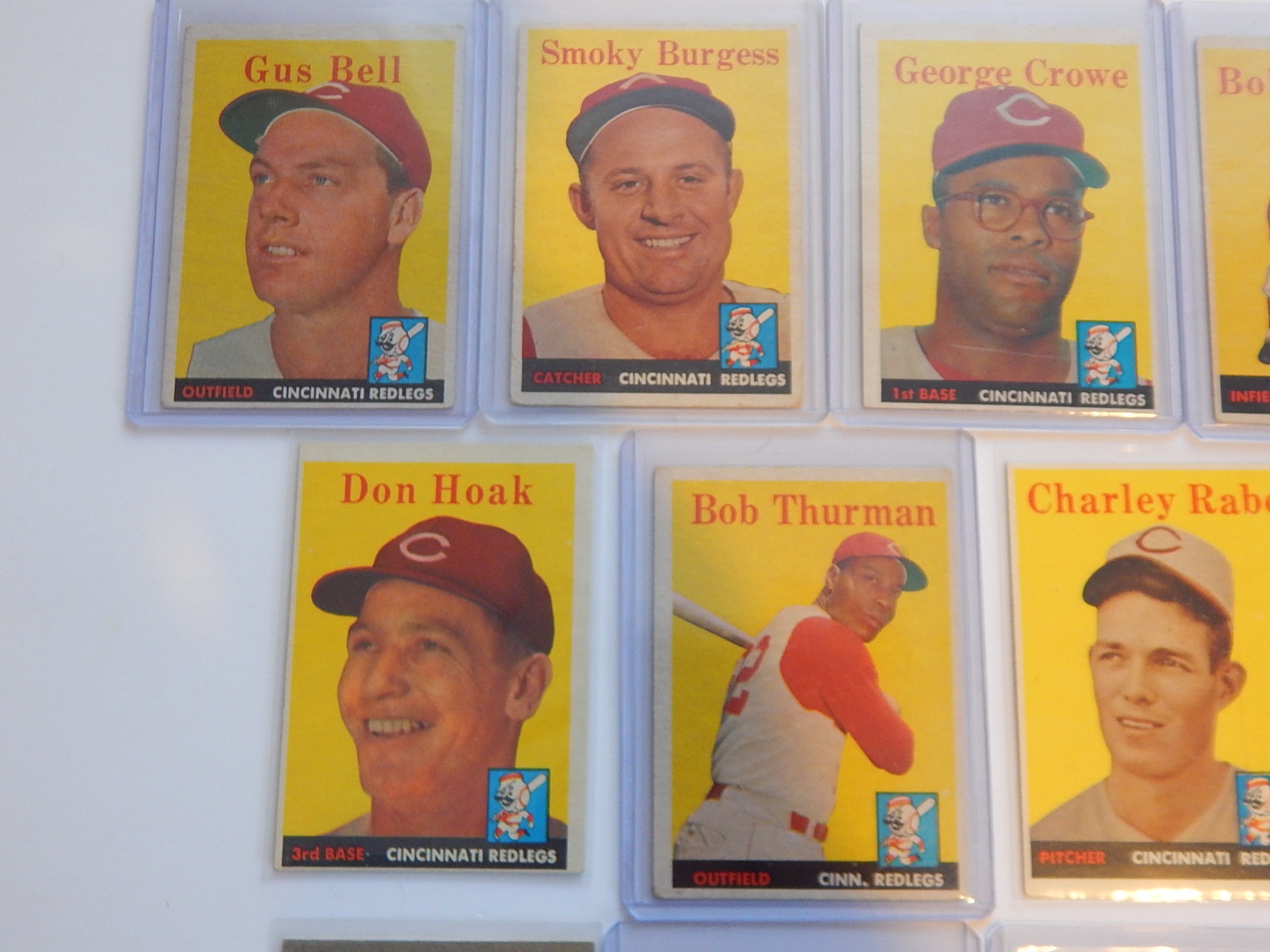 1958 Topps Cincinnati Reds Baseball Card Lot EBTH