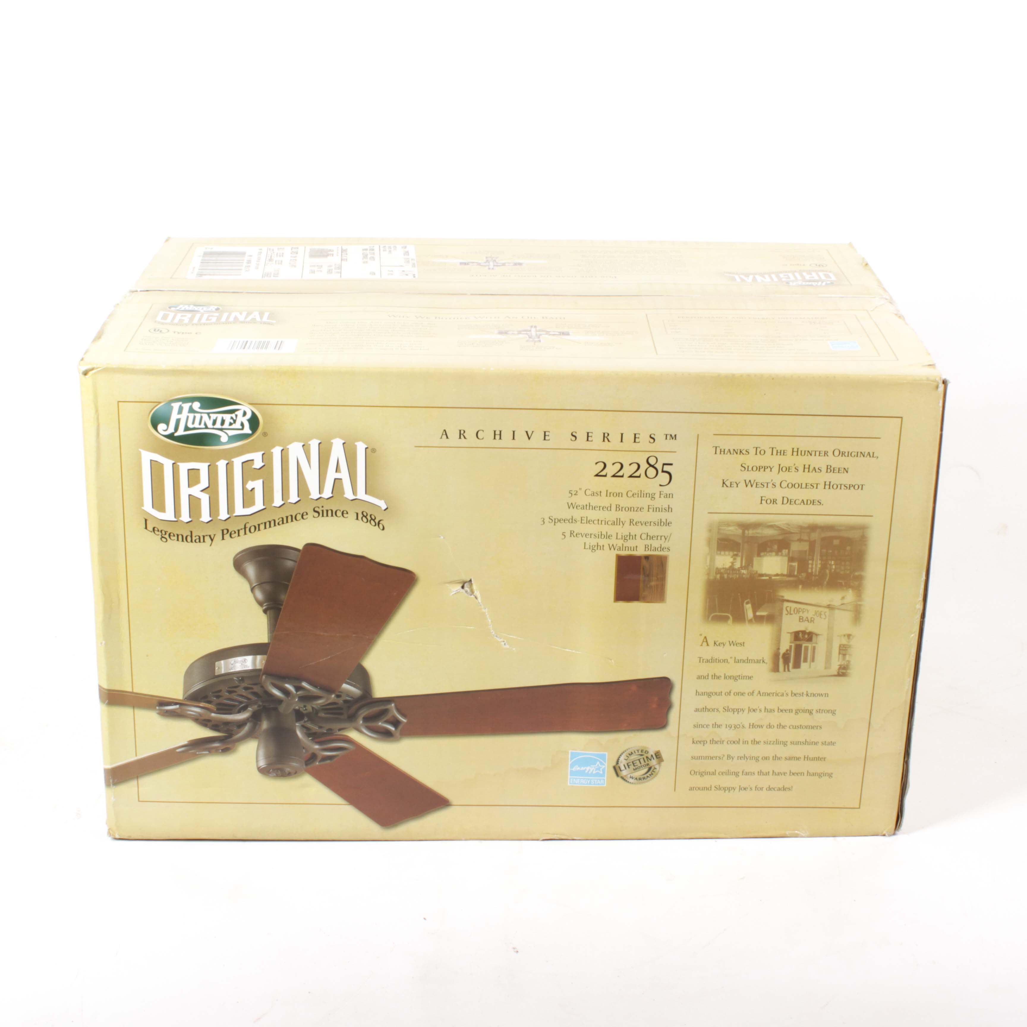 Hunter Original Archive Series Ceiling Fan