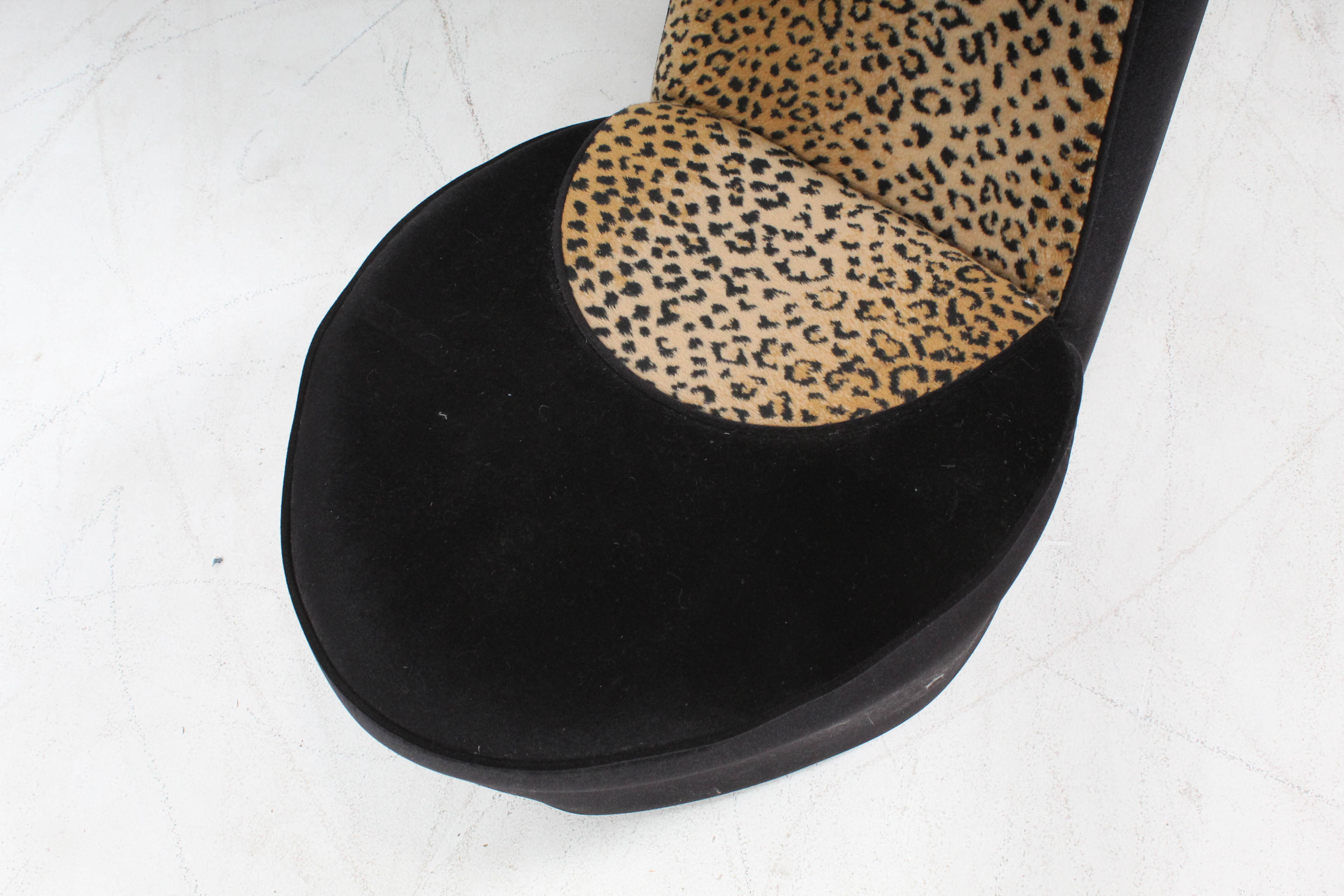 Leopard Print High Heel Shoe Chair EBTH