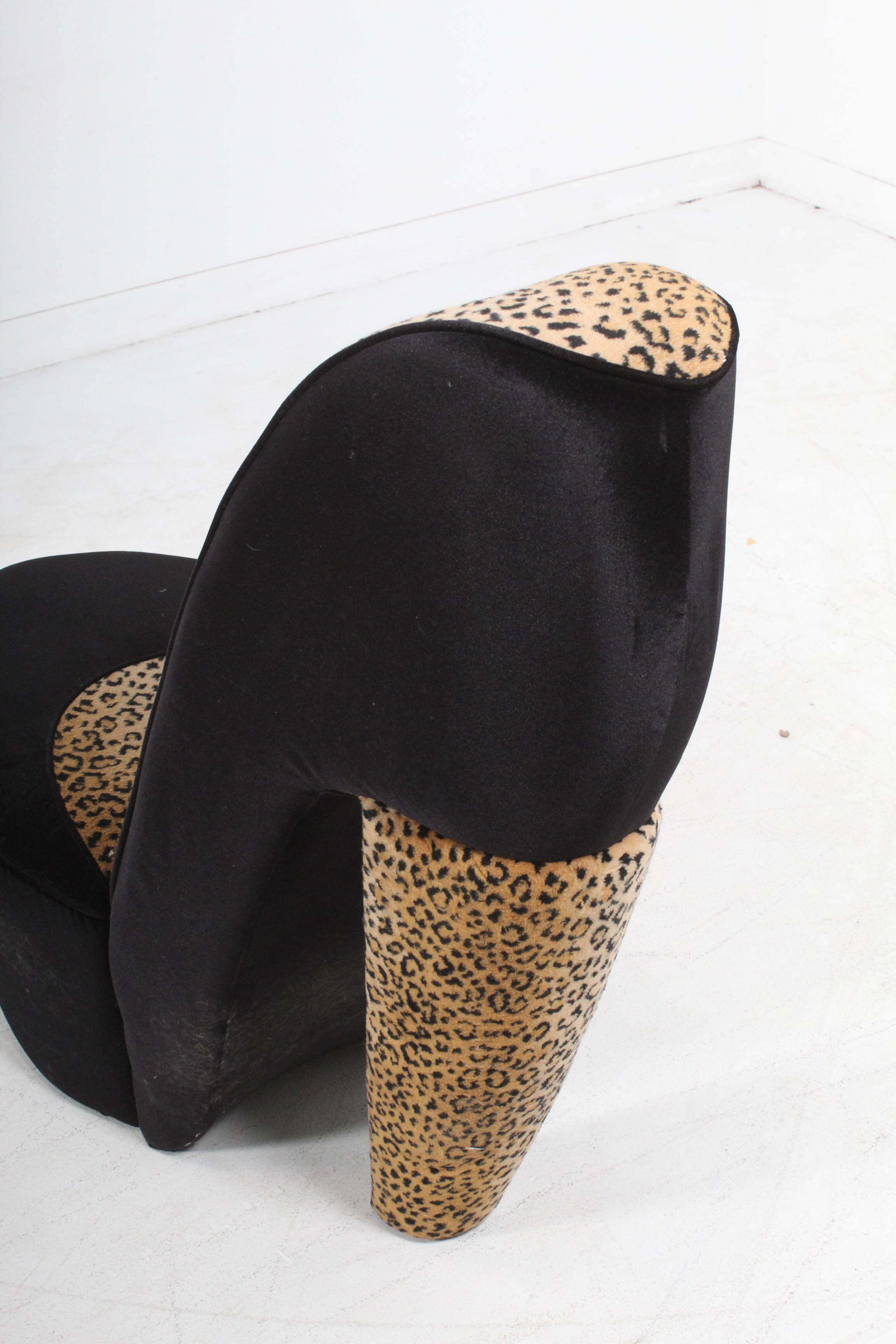 Leopard Print High Heel Shoe Chair EBTH