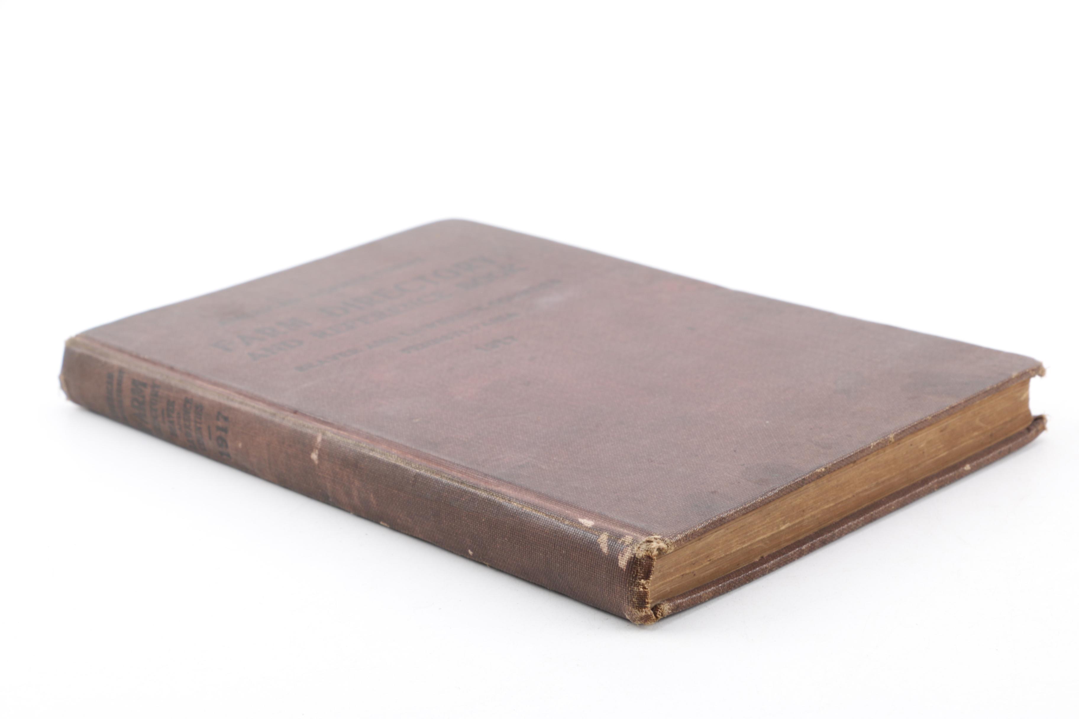 1941 W. Bingham Company Catalog and 1917 Pennsylvania Farm Directory EBTH