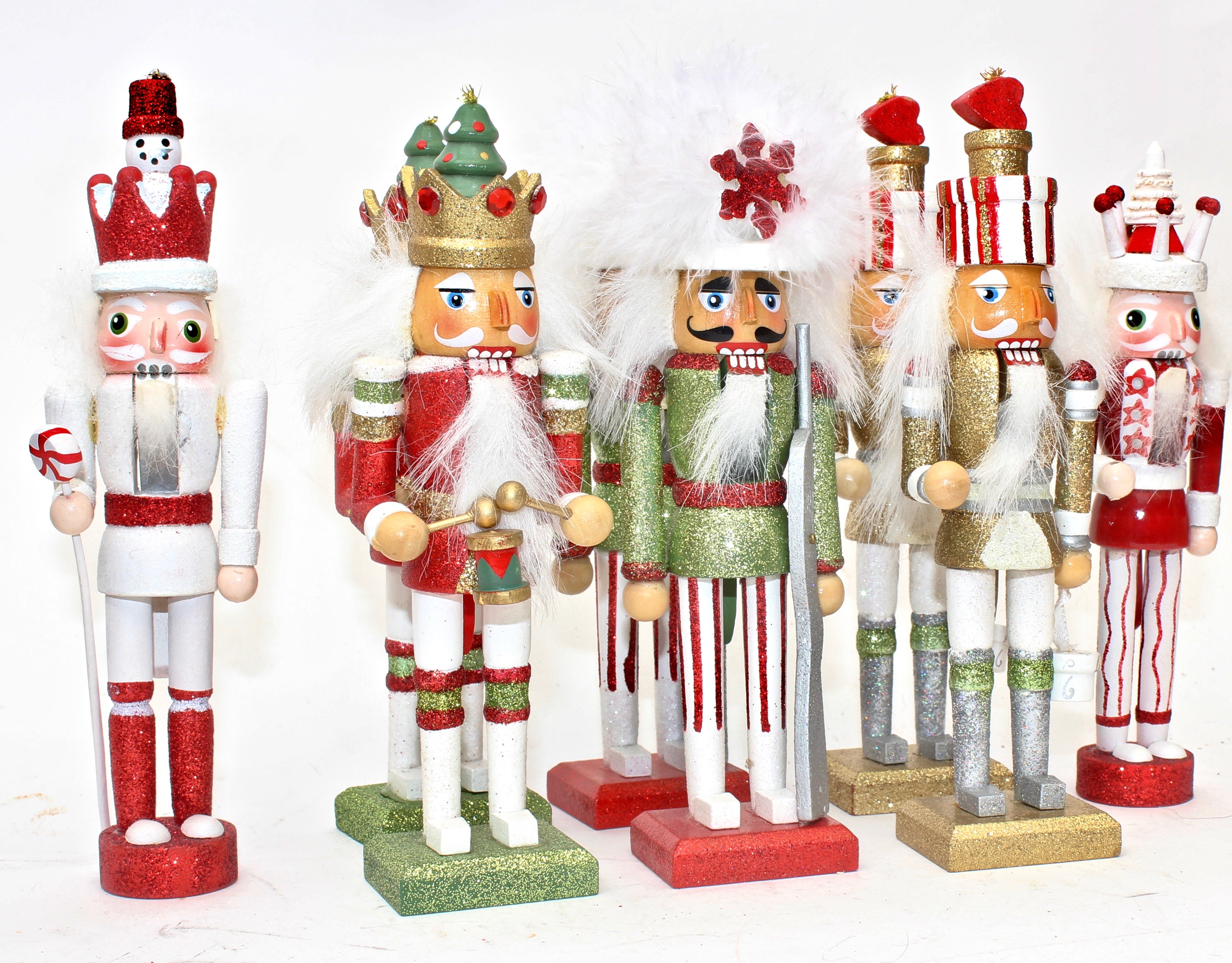 Collection of Wooden Nutcrackers EBTH
