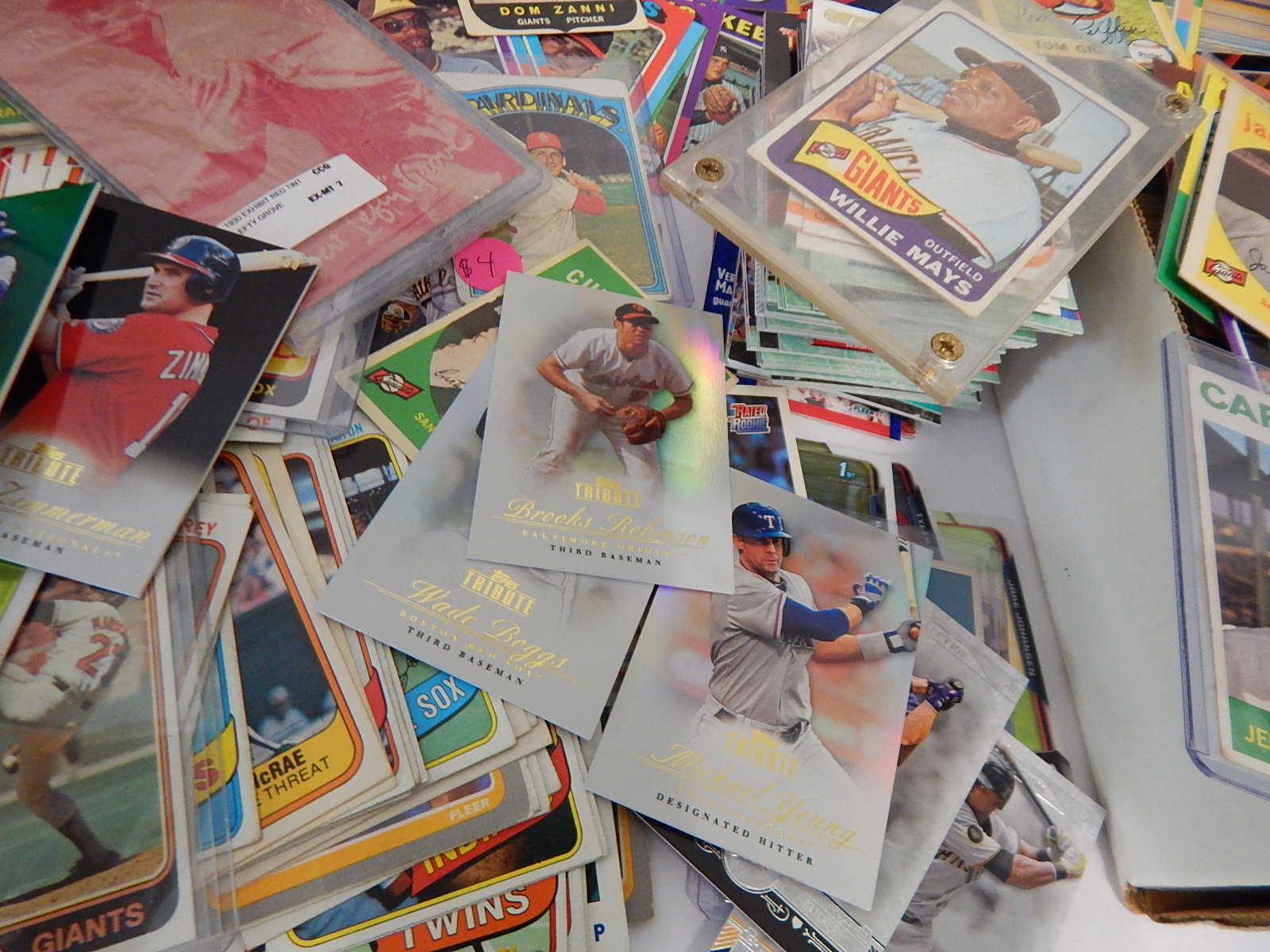 Sports Card and Memorabilia Collection with Lefty Grove, W. Mays, More EBTH