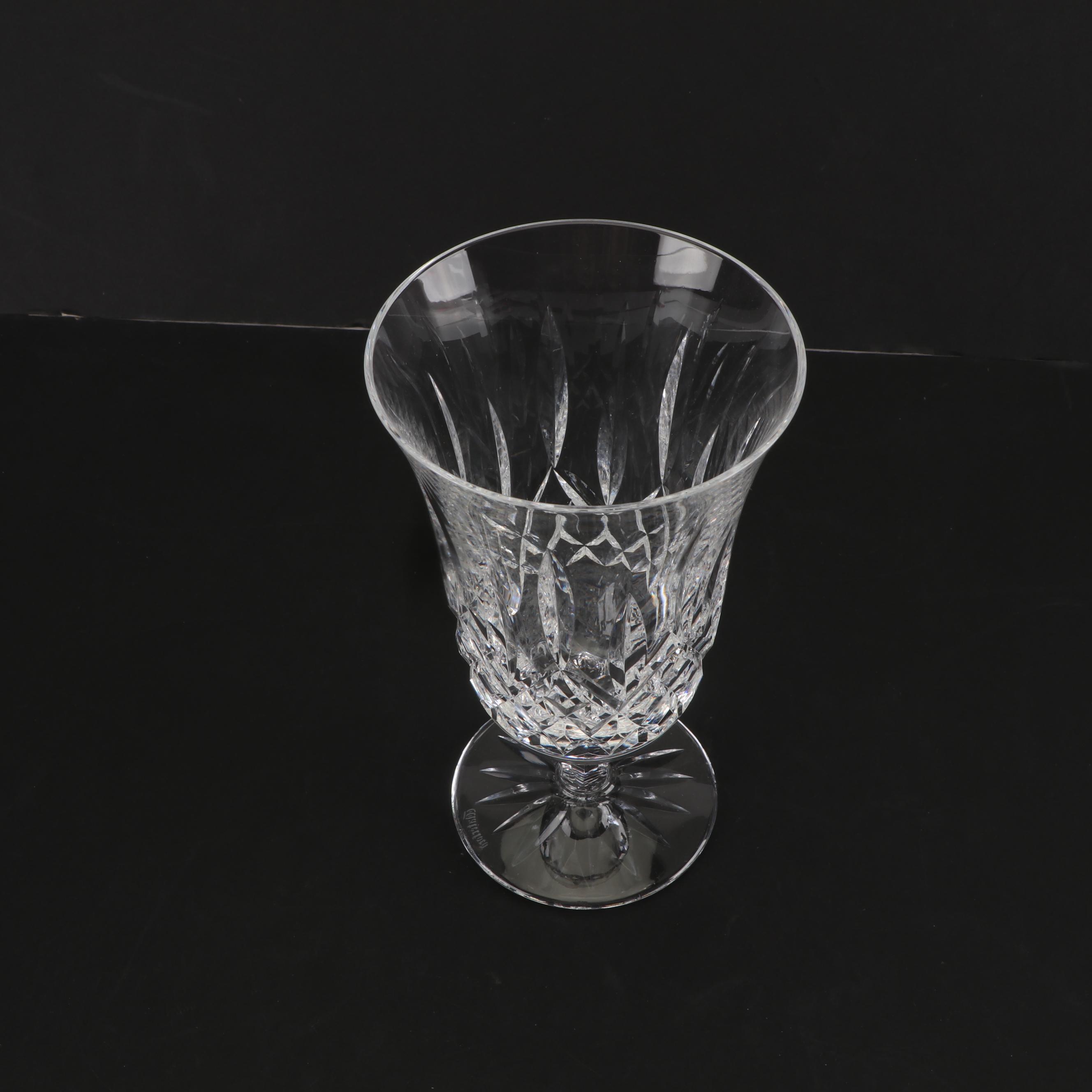 Waterford Crystal "Lismore" Iced Tea Glasses EBTH