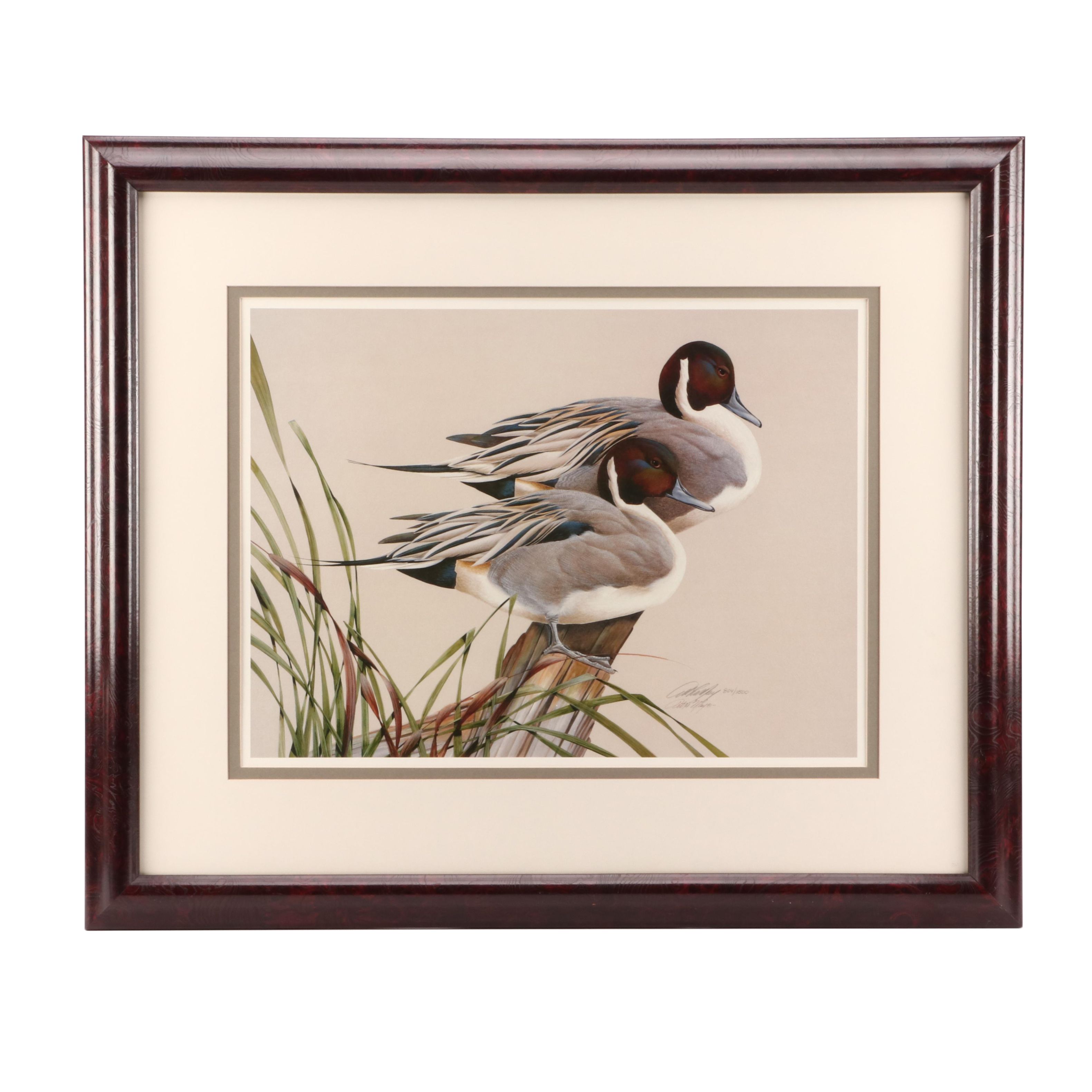 Art LaMay Limited Edition Offset Lithograph "Pintail Pals" EBTH