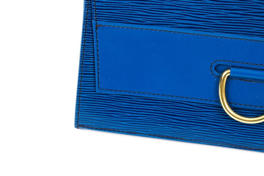 Louis Vuitton Pocket Organizer Epi Bleu Celeste