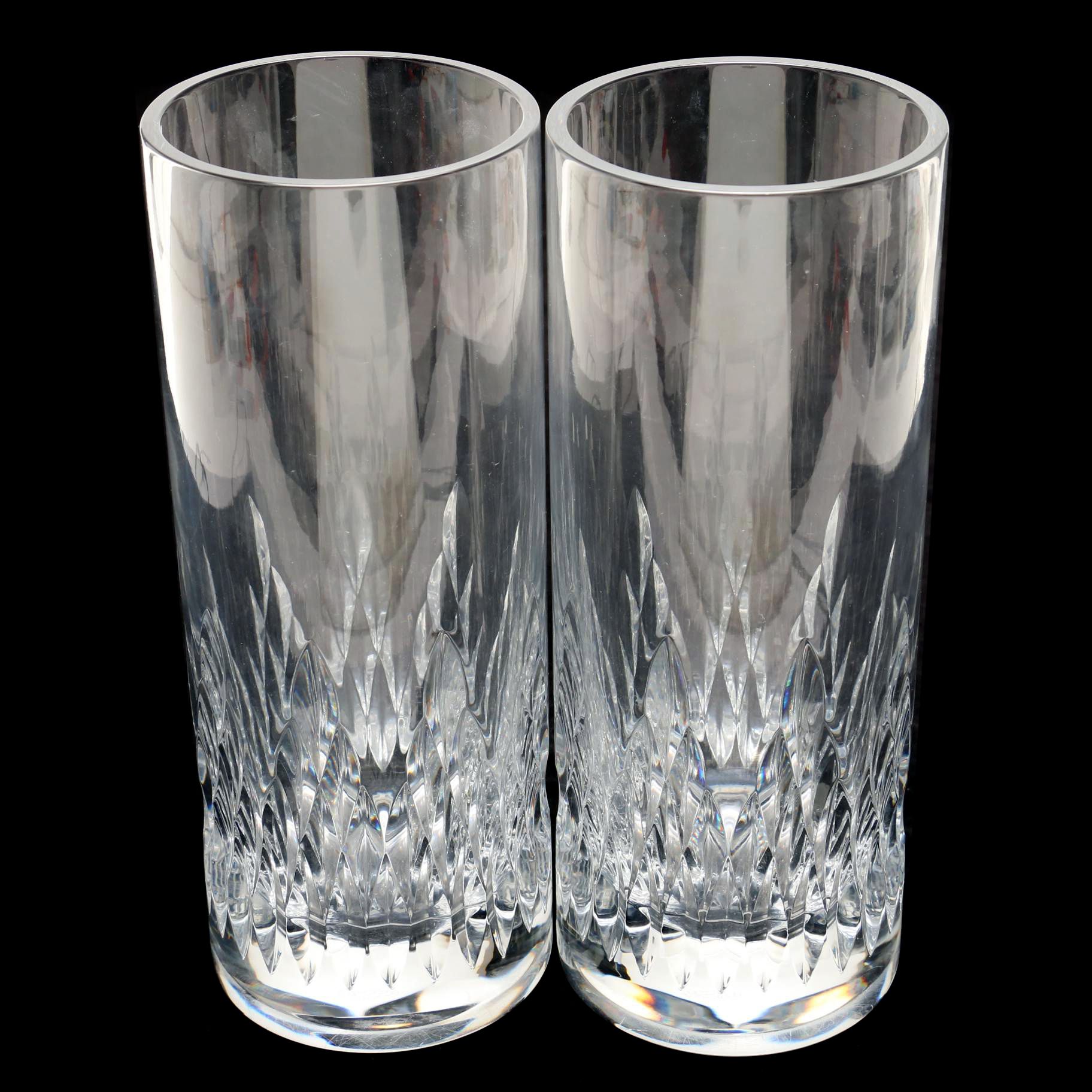 Baccarat For Tiffany Co Crystal Vases Ebth