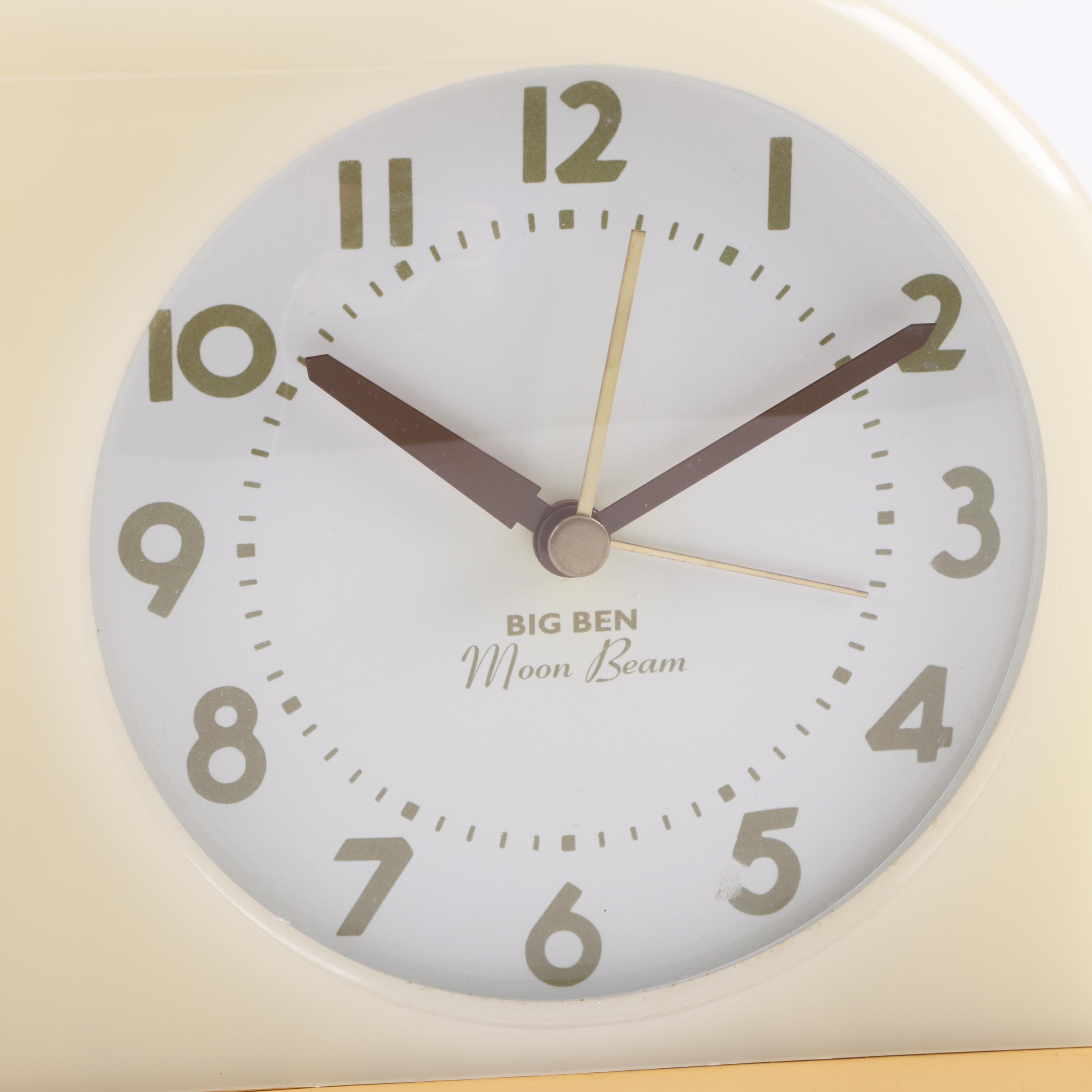 Westclox Reproduction "Big Ben Moon Beam" Alarm Clock EBTH