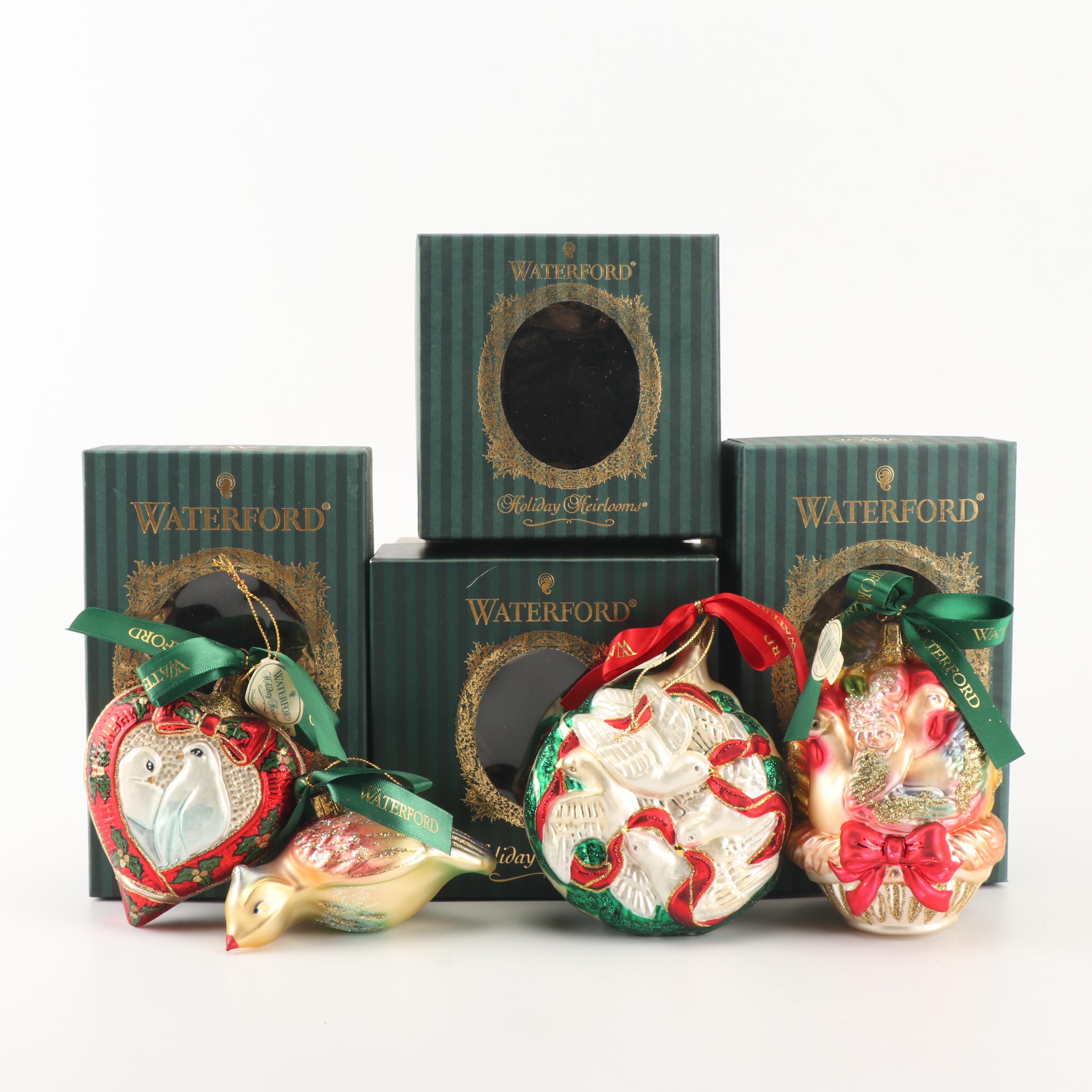Waterford Heirloom Christmas Ornaments 