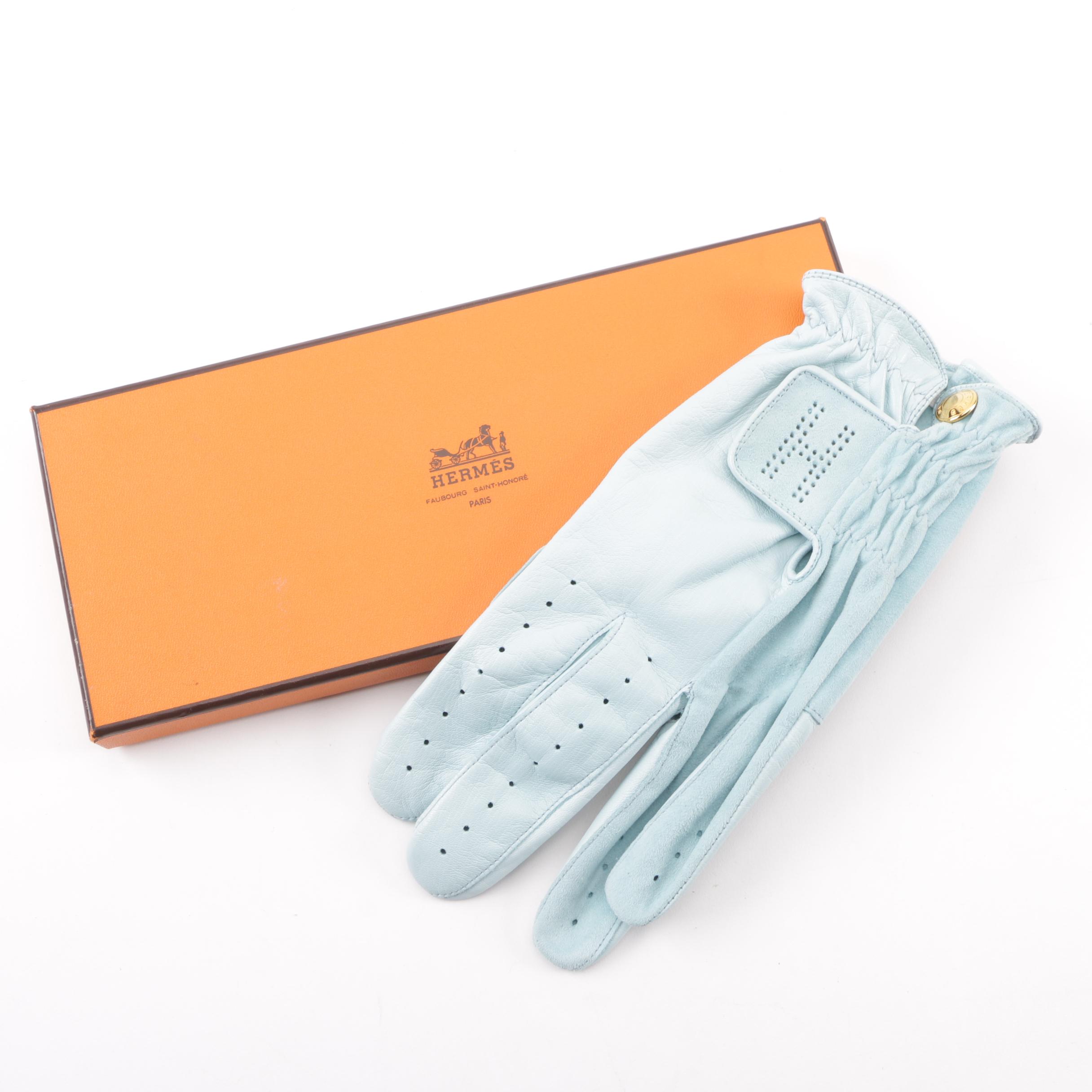 hermes golf glove