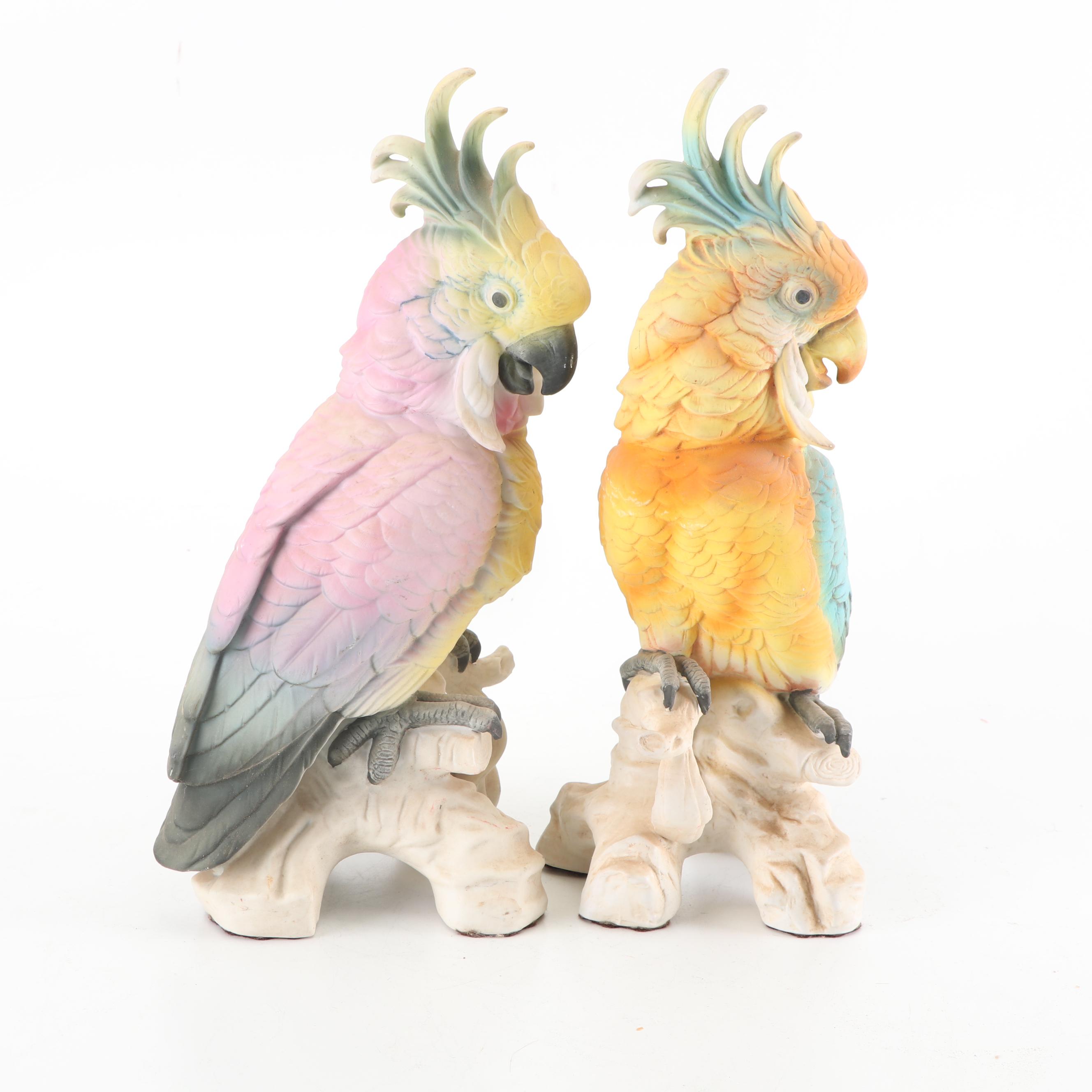 Andrea by Sadek Porcelain Parrot Figurines EBTH