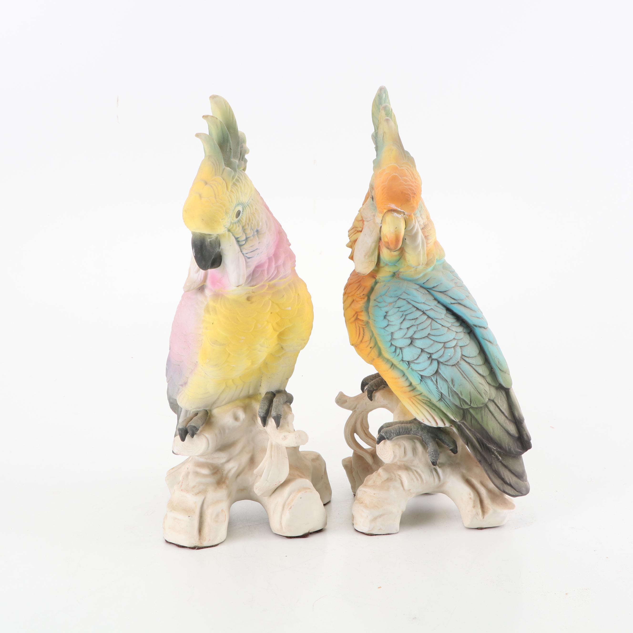Andrea by Sadek Porcelain Parrot Figurines EBTH