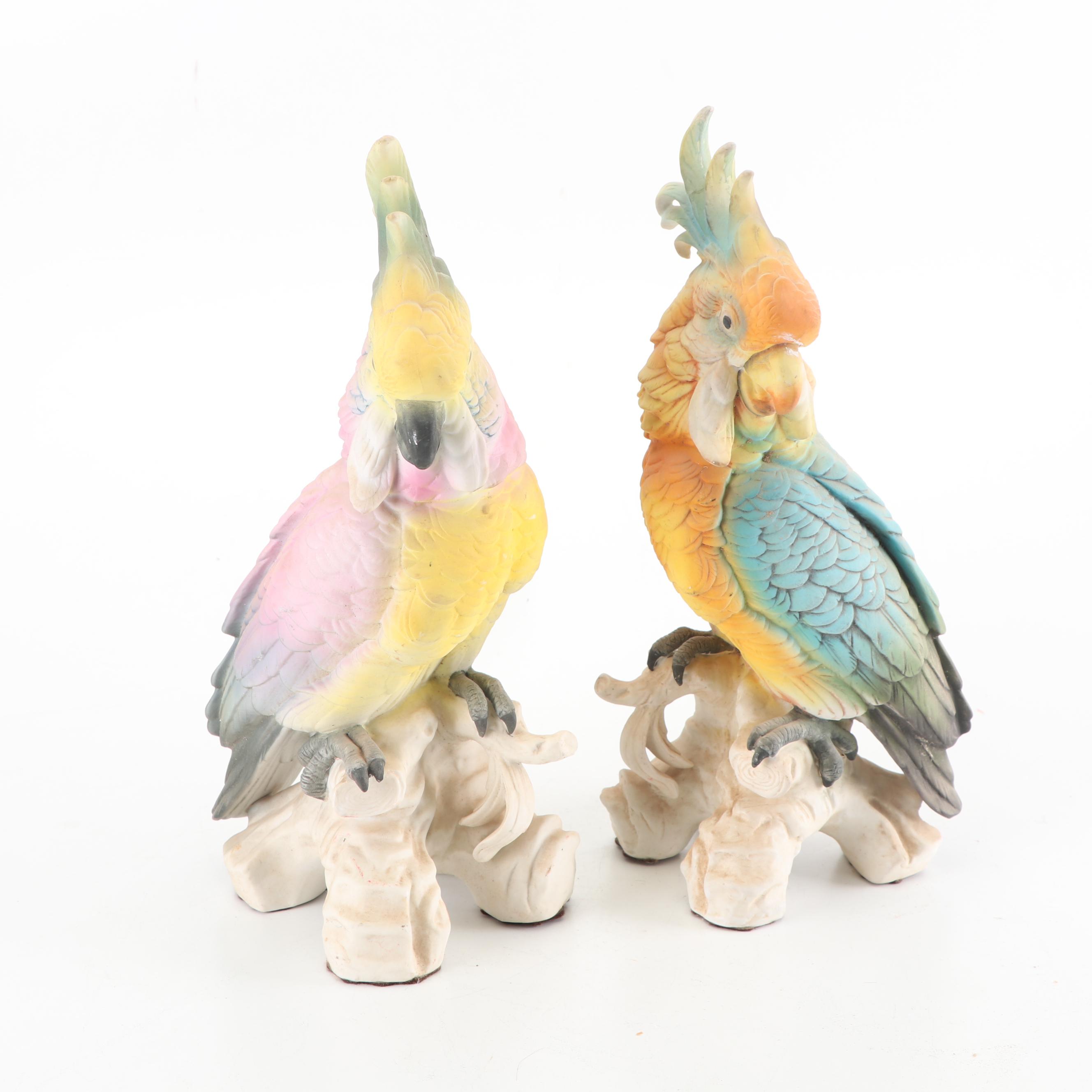 Andrea by Sadek Porcelain Parrot Figurines EBTH