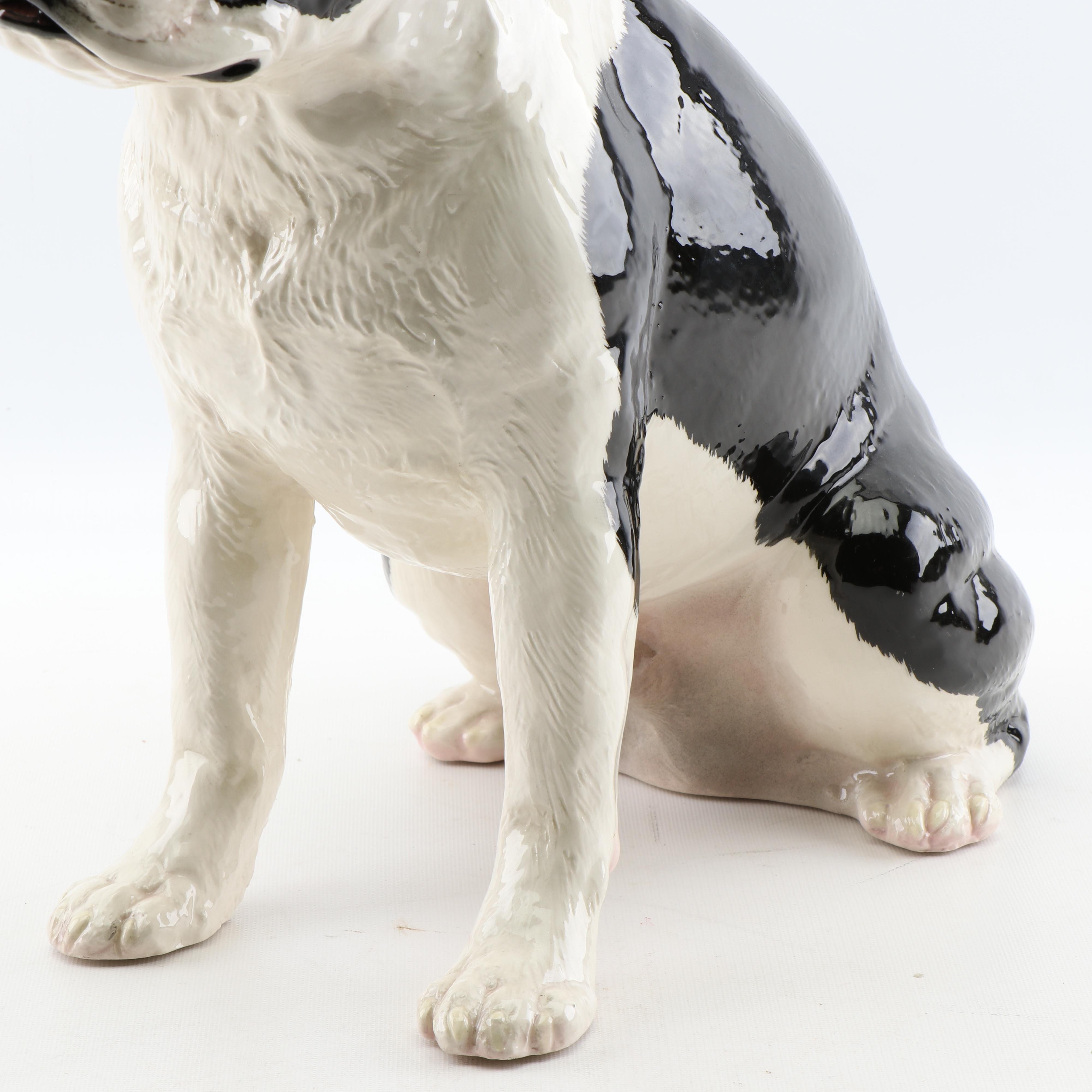 The Townsends Ceramic Boston Terrier Figurine EBTH