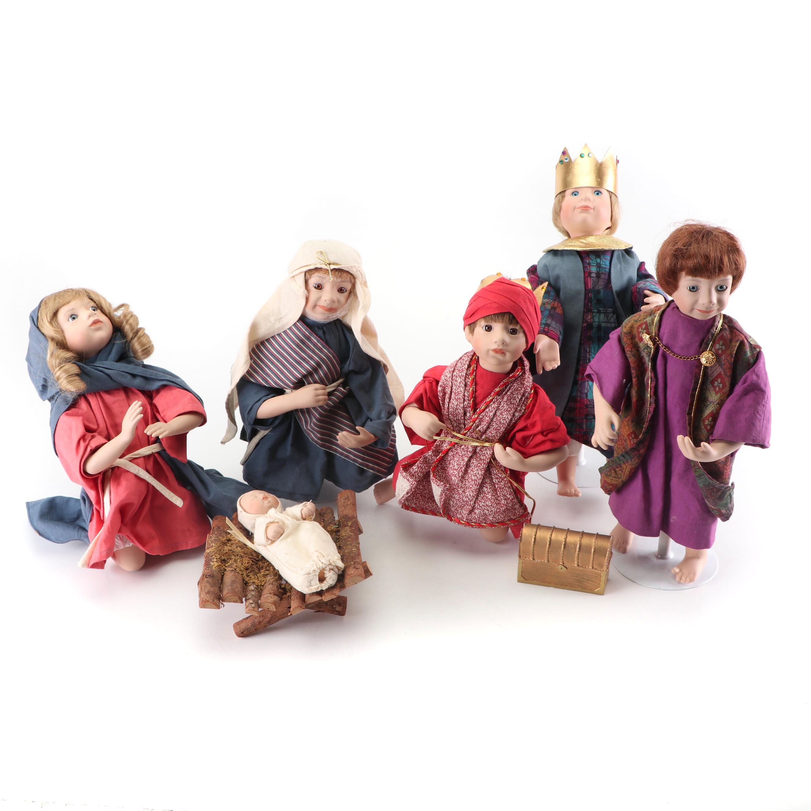 ashton drake nativity set