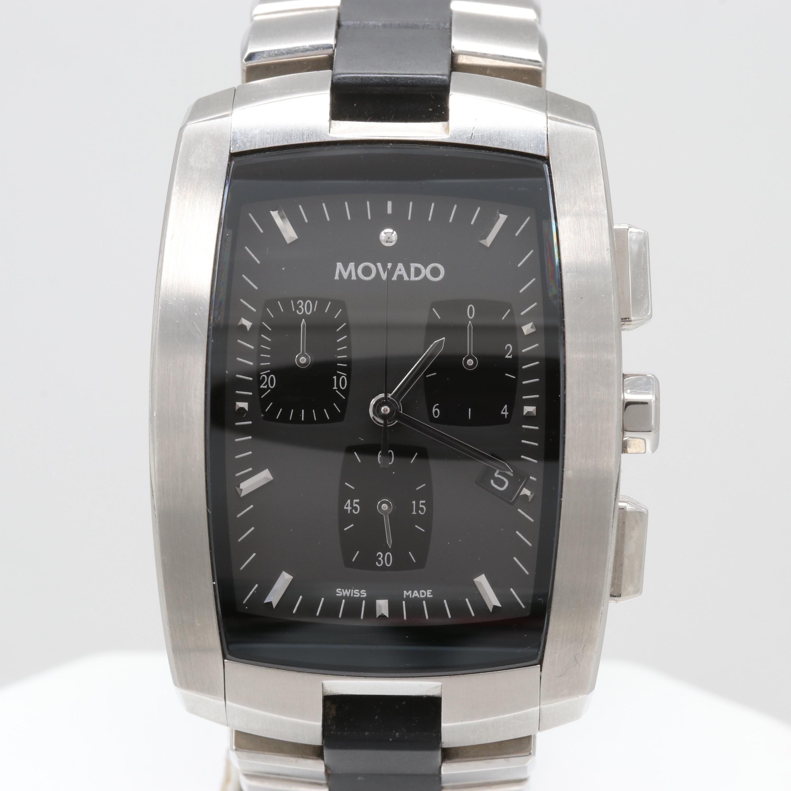 Movado Eliro Quartz Chronograph Wristwatch | EBTH