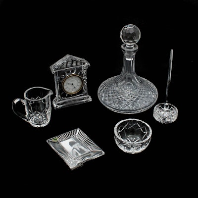 Waterford Crystal "Alana" Ship's Decanter and Tableware Waterford Crystal "Alana" Ship's Decanter and Tableware