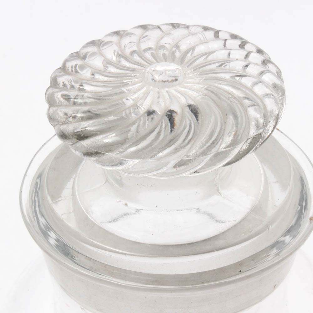 Antique Glass Apothecary Jar EBTH