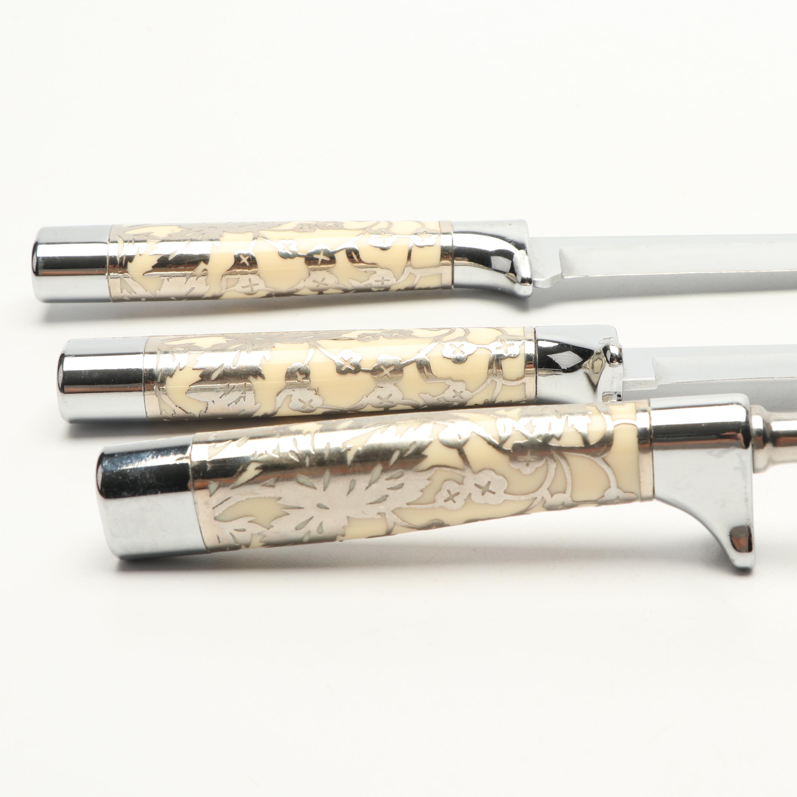 MidCentury Carvel Hall by Briddell "Classic" Carving Set and Steak