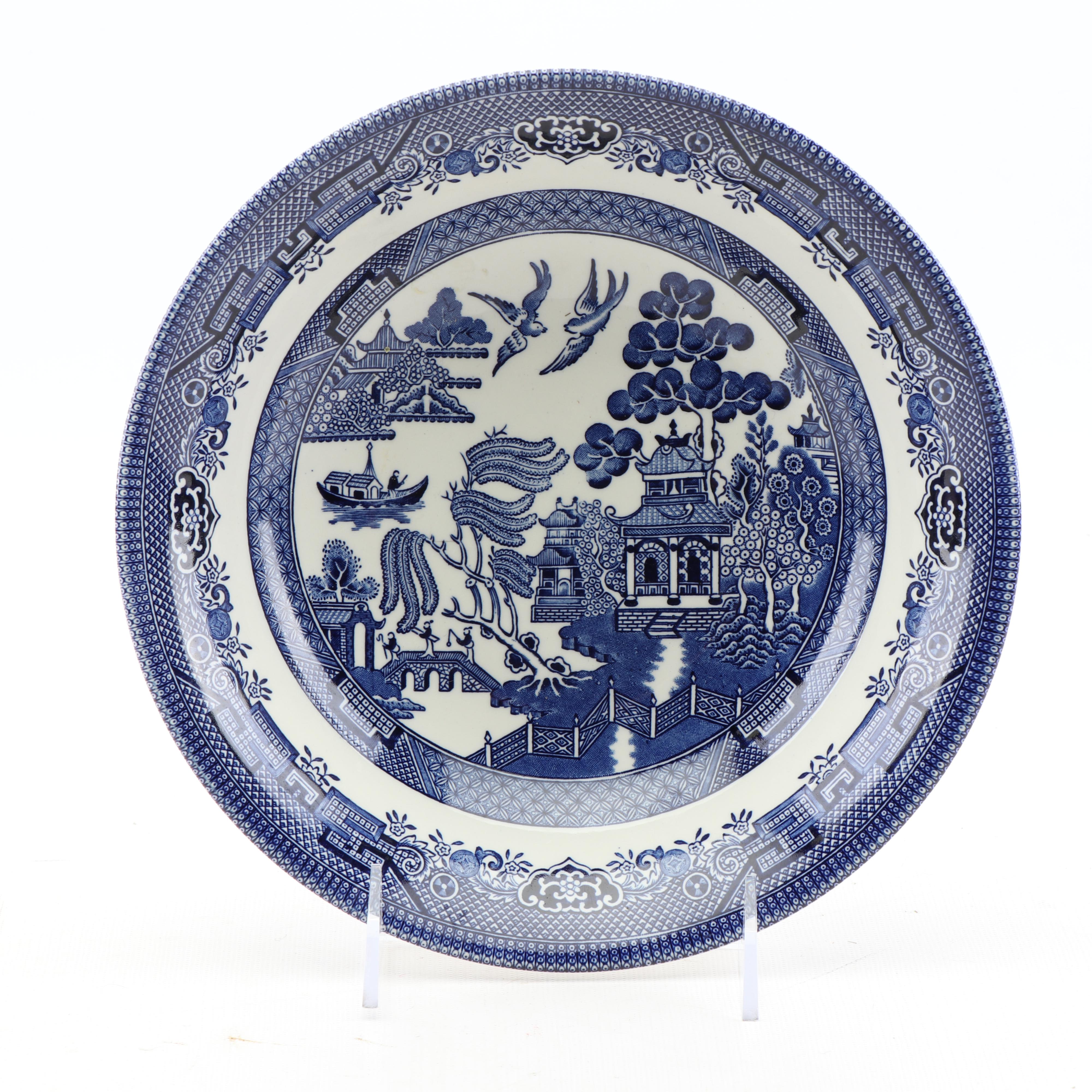 Churchill "Blue Willow" Ceramic Serving Bowls EBTH