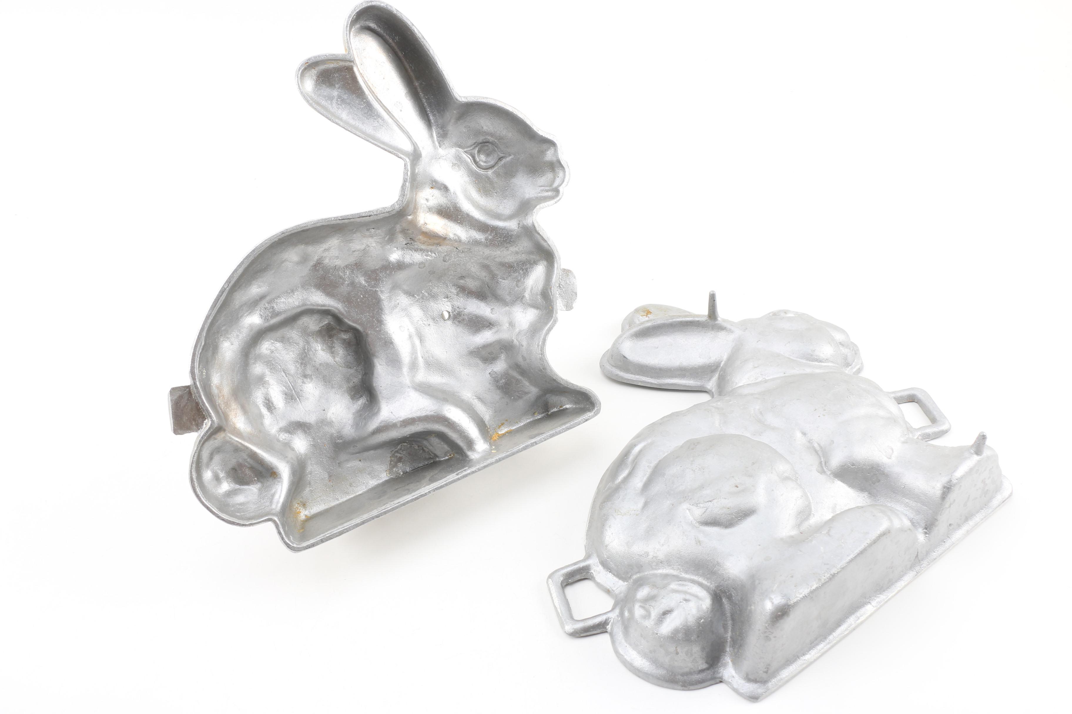 Vintage Cast Iron and Cast Aluminum Baking Molds EBTH