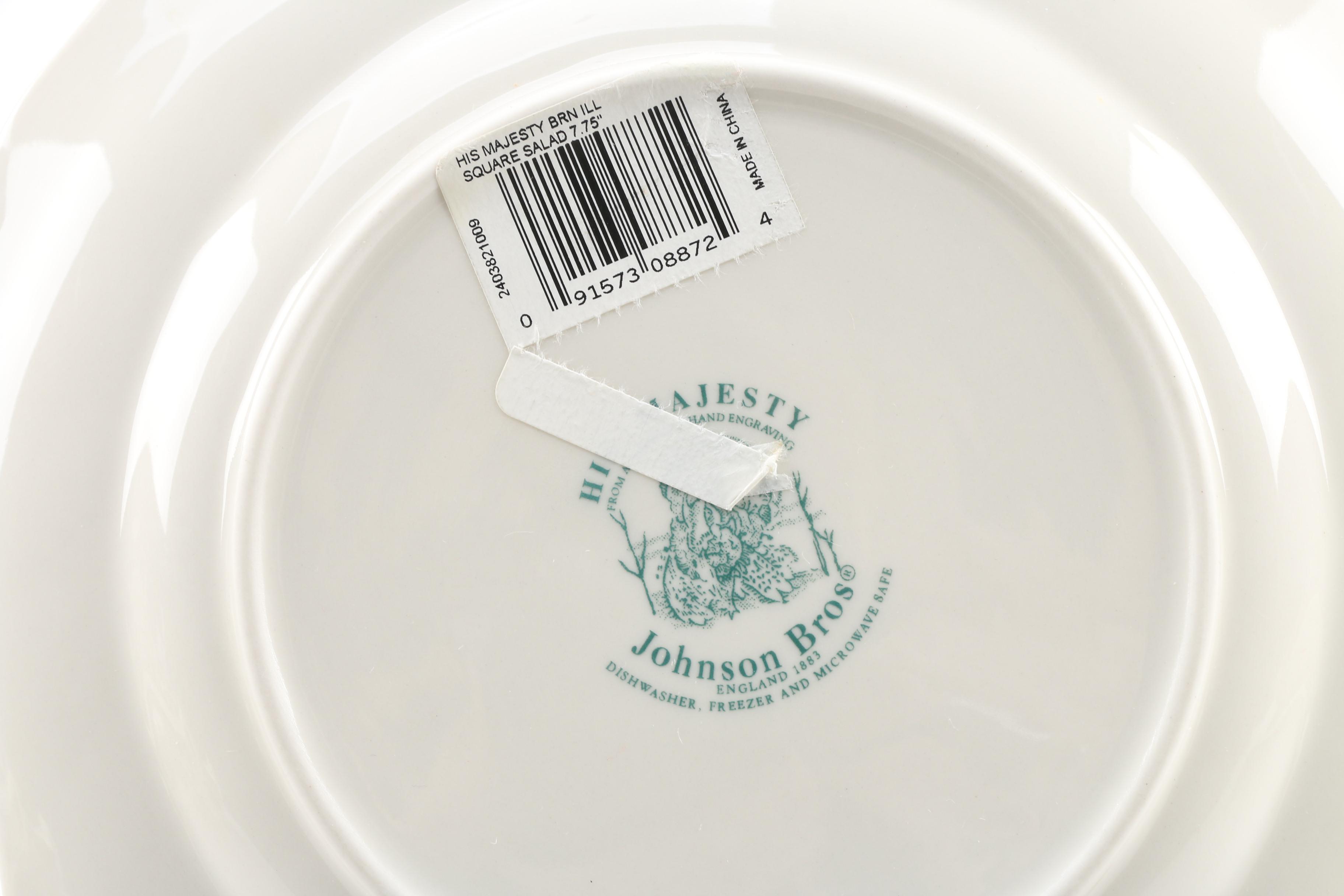 Johnson Brothers "His Majesty" Earthenware Dinnerware EBTH