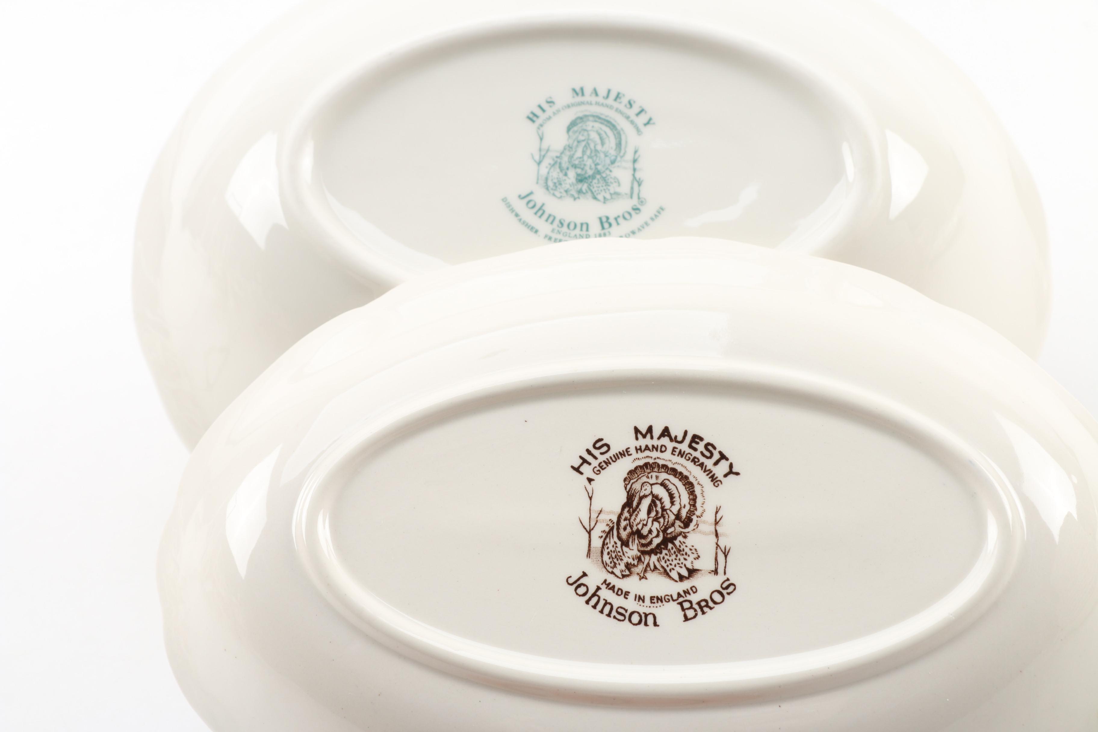 Johnson Brothers "His Majesty" Earthenware Dinnerware EBTH