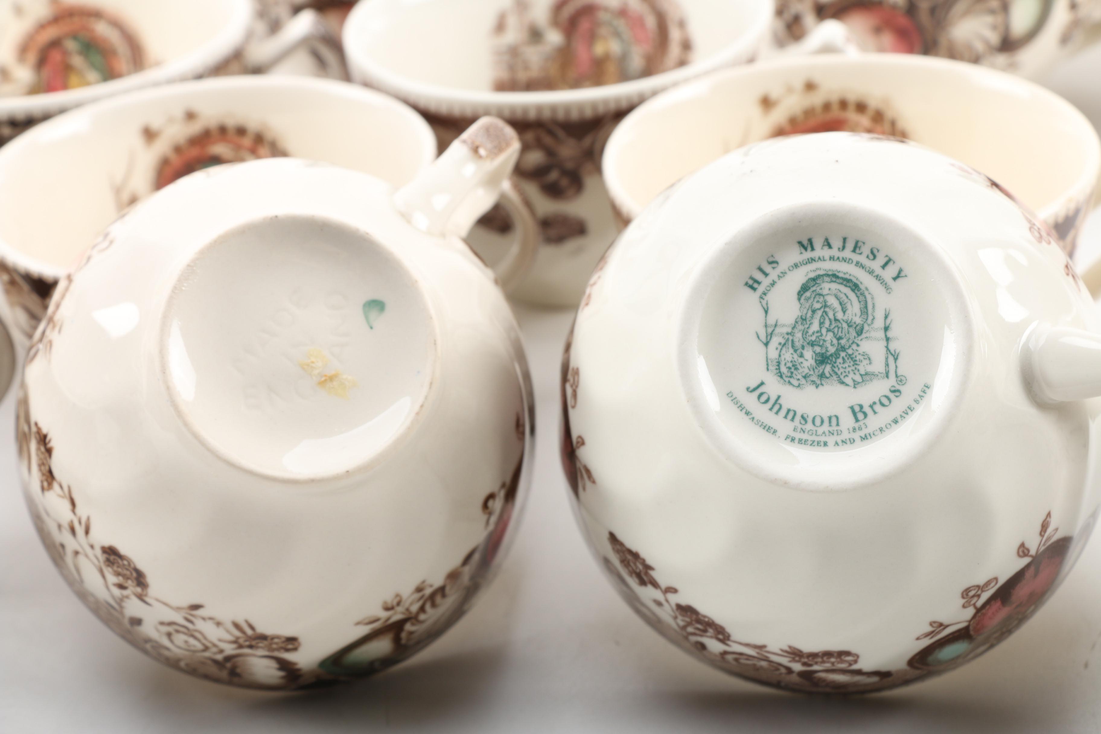 Johnson Brothers "His Majesty" Earthenware Dinnerware EBTH