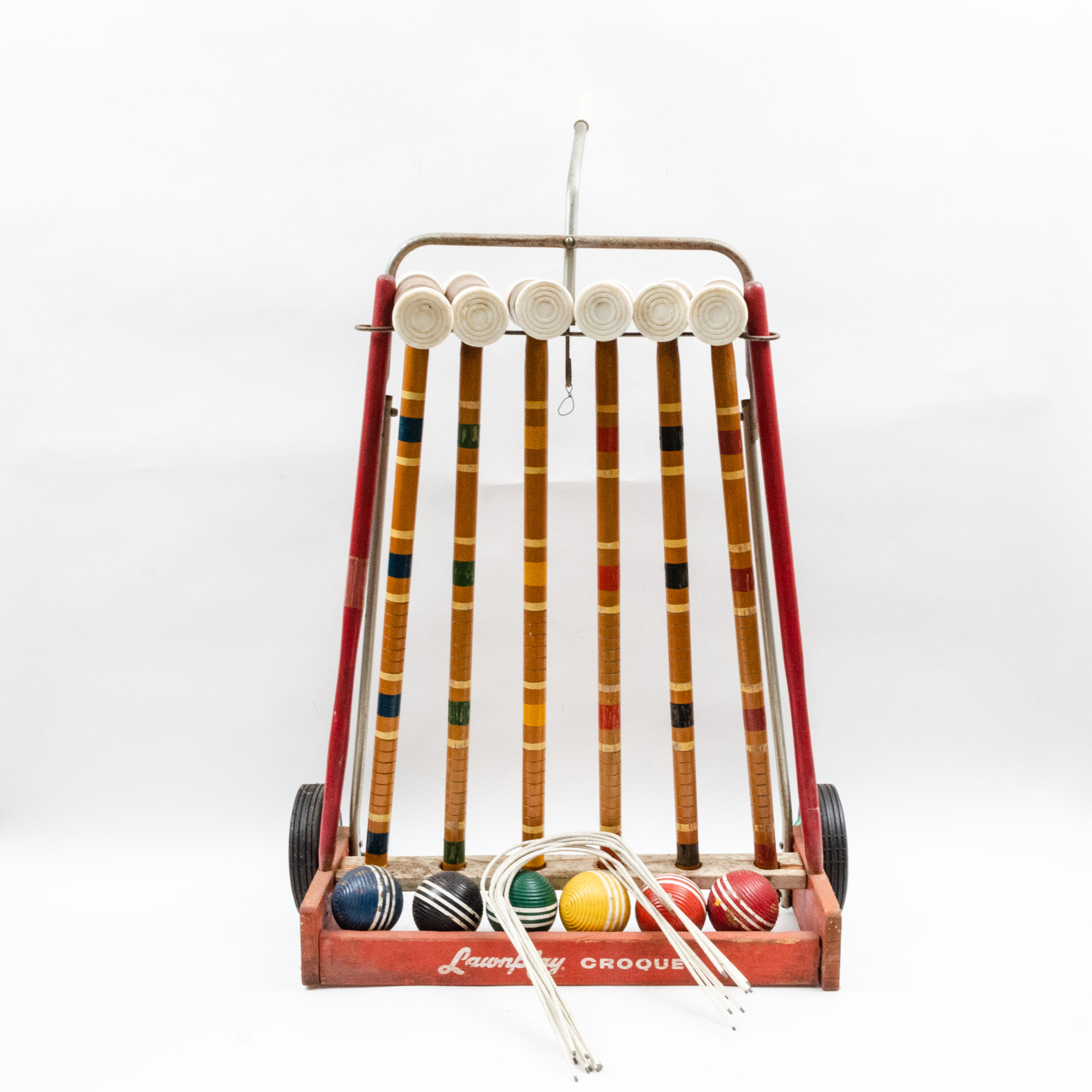 Vintage Lawnplay Croquet Set EBTH