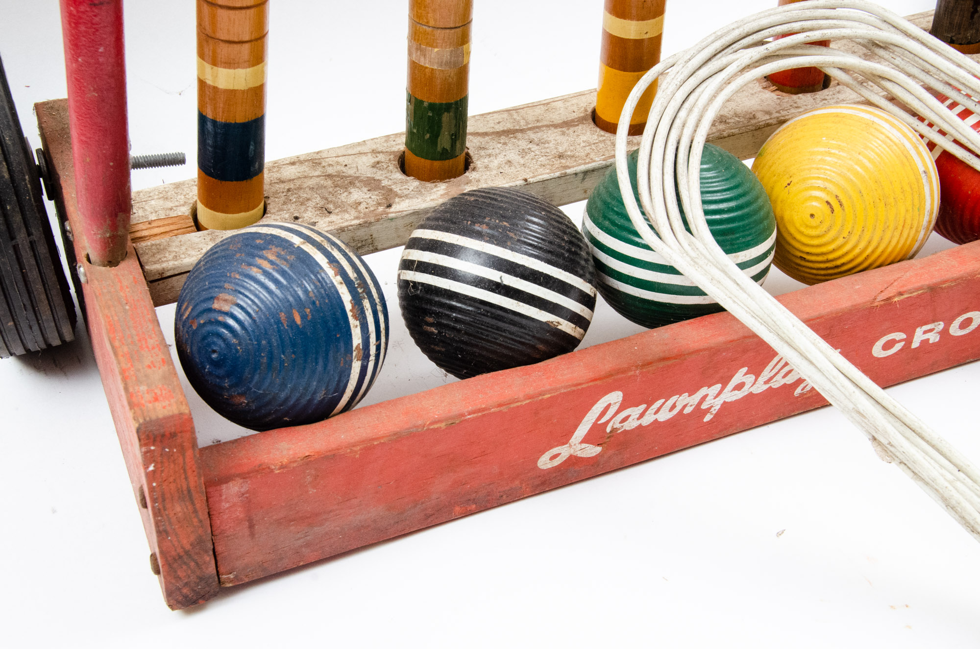 Vintage Lawnplay Croquet Set EBTH
