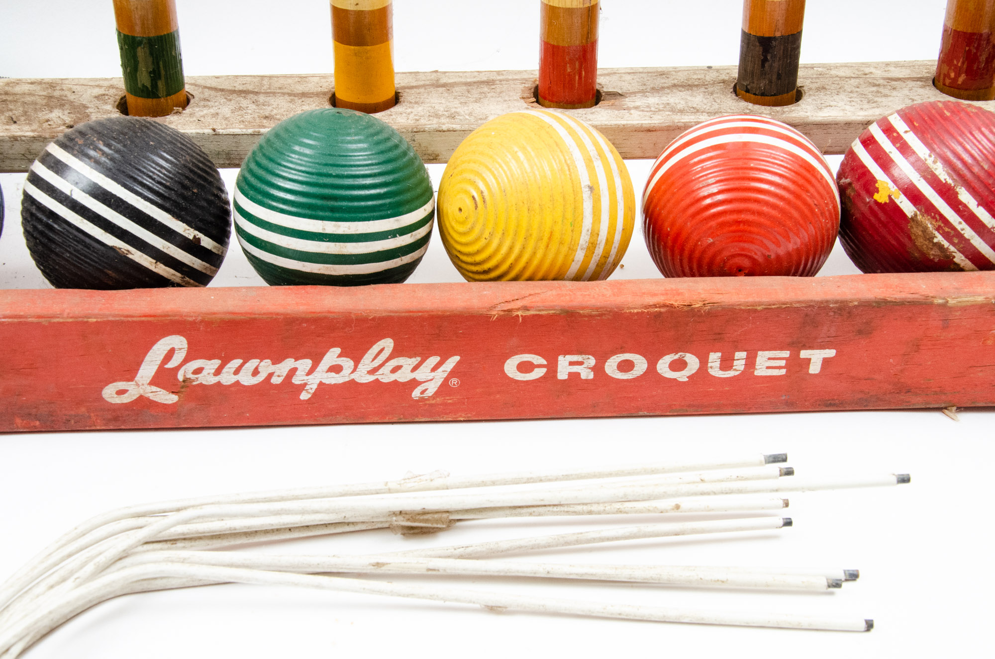 Vintage Lawnplay Croquet Set EBTH